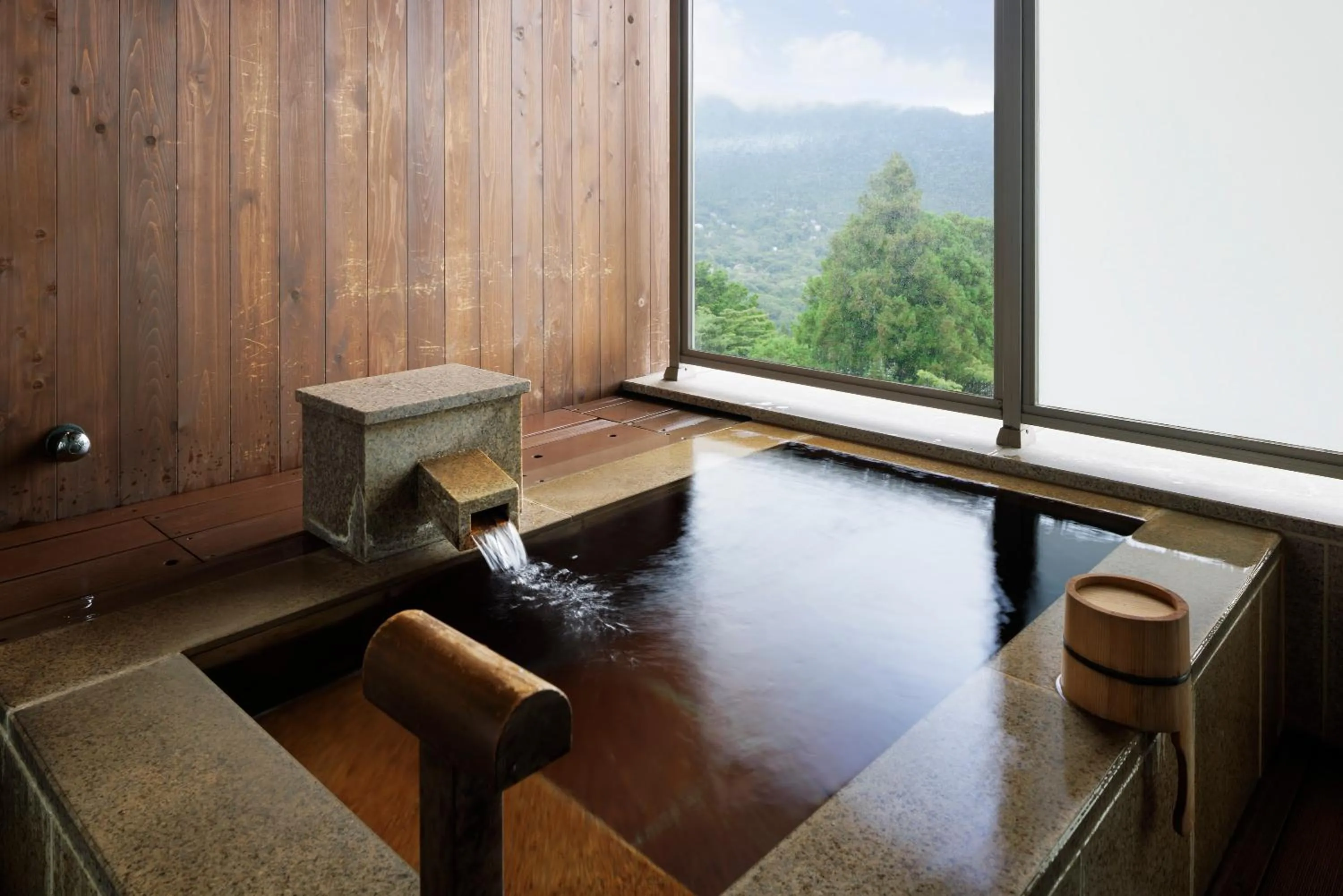 Hot Spring Bath in Laforet Hakone Gora Yunosumika
