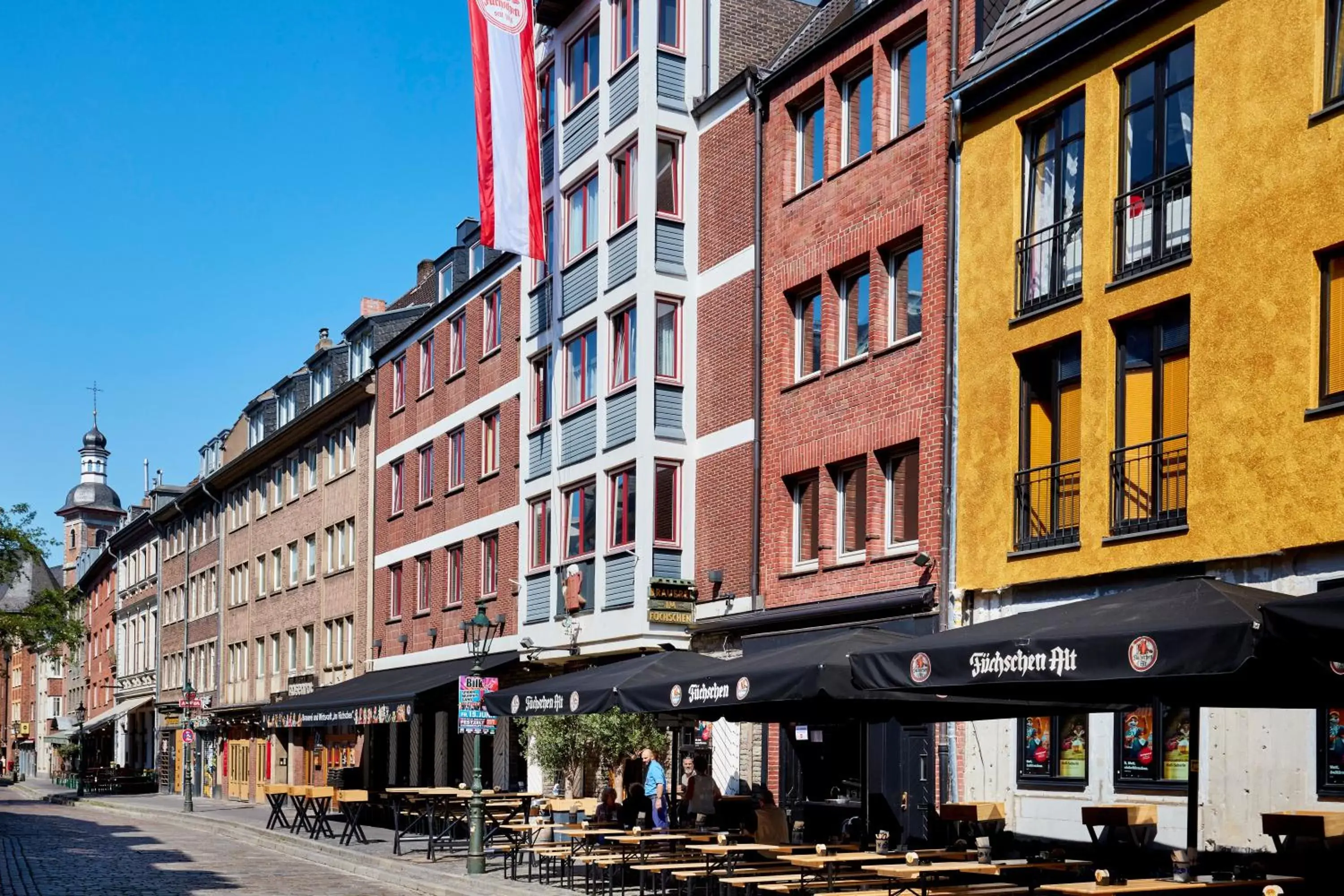 Restaurant/places to eat, Property Building in Hotel Kö59 Düsseldorf - Member of Hommage Luxury Hotels Collection