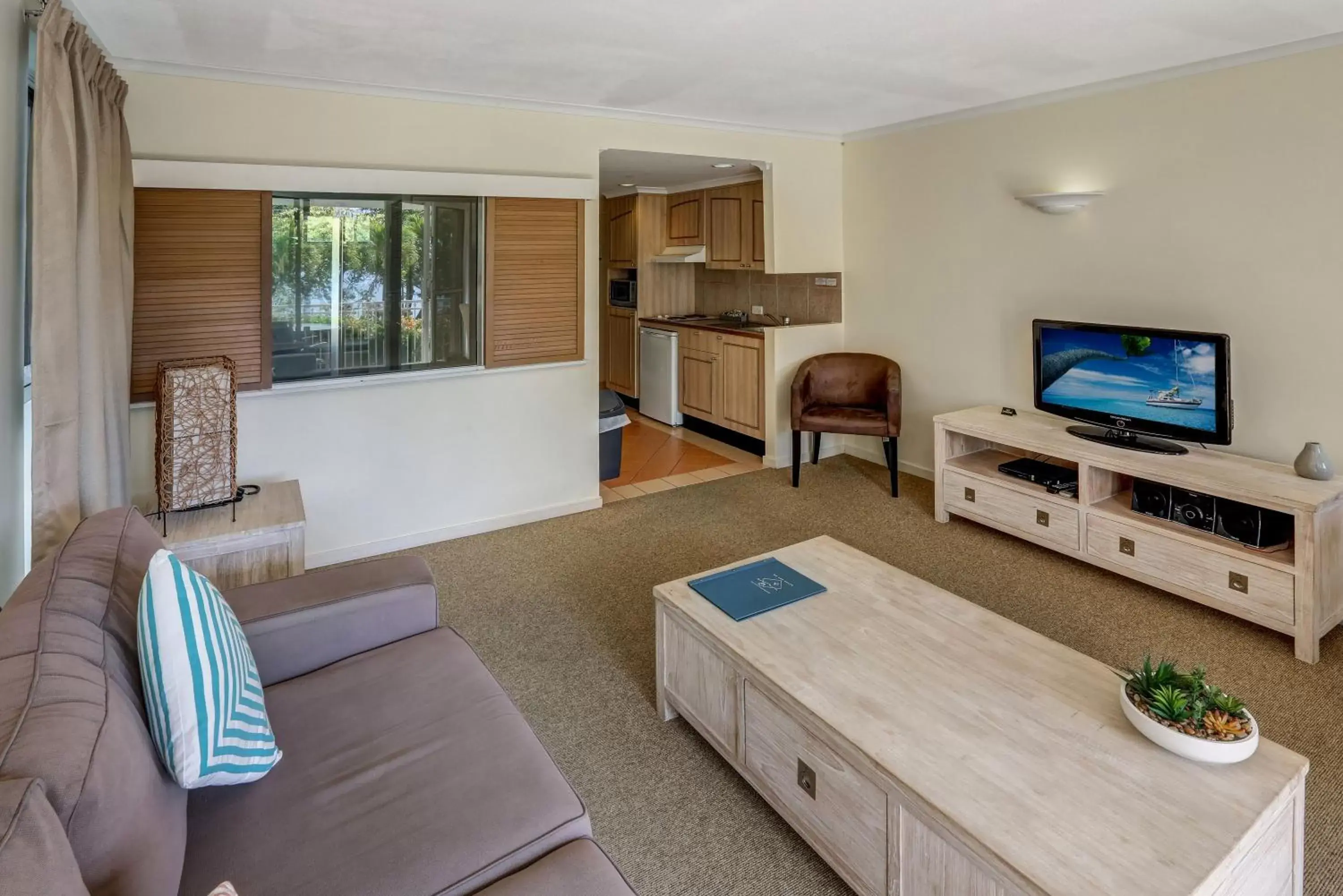 Living room, Seating Area in On The Beach