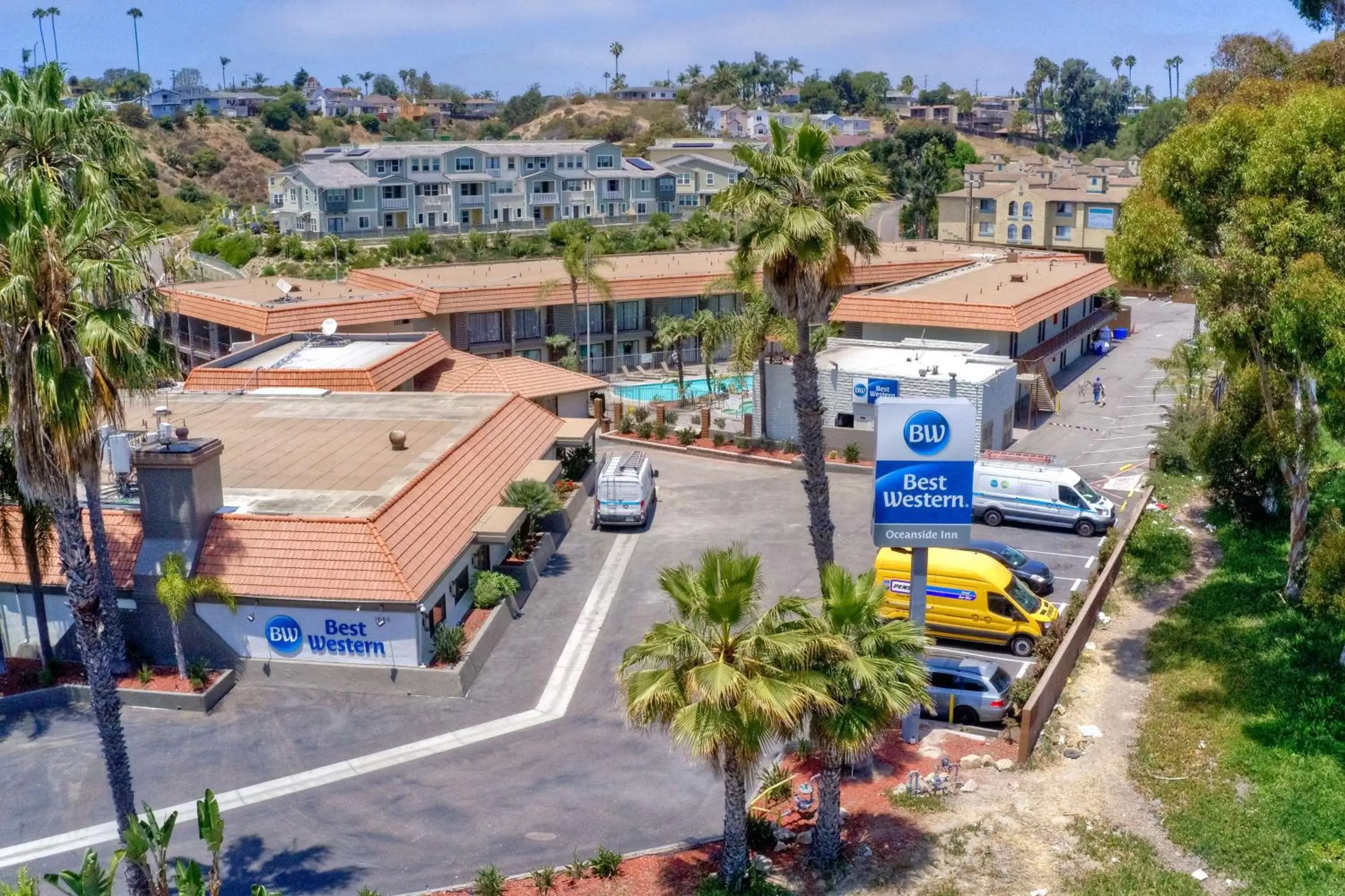 Property building, Bird's-eye View in Best Western Oceanside Inn