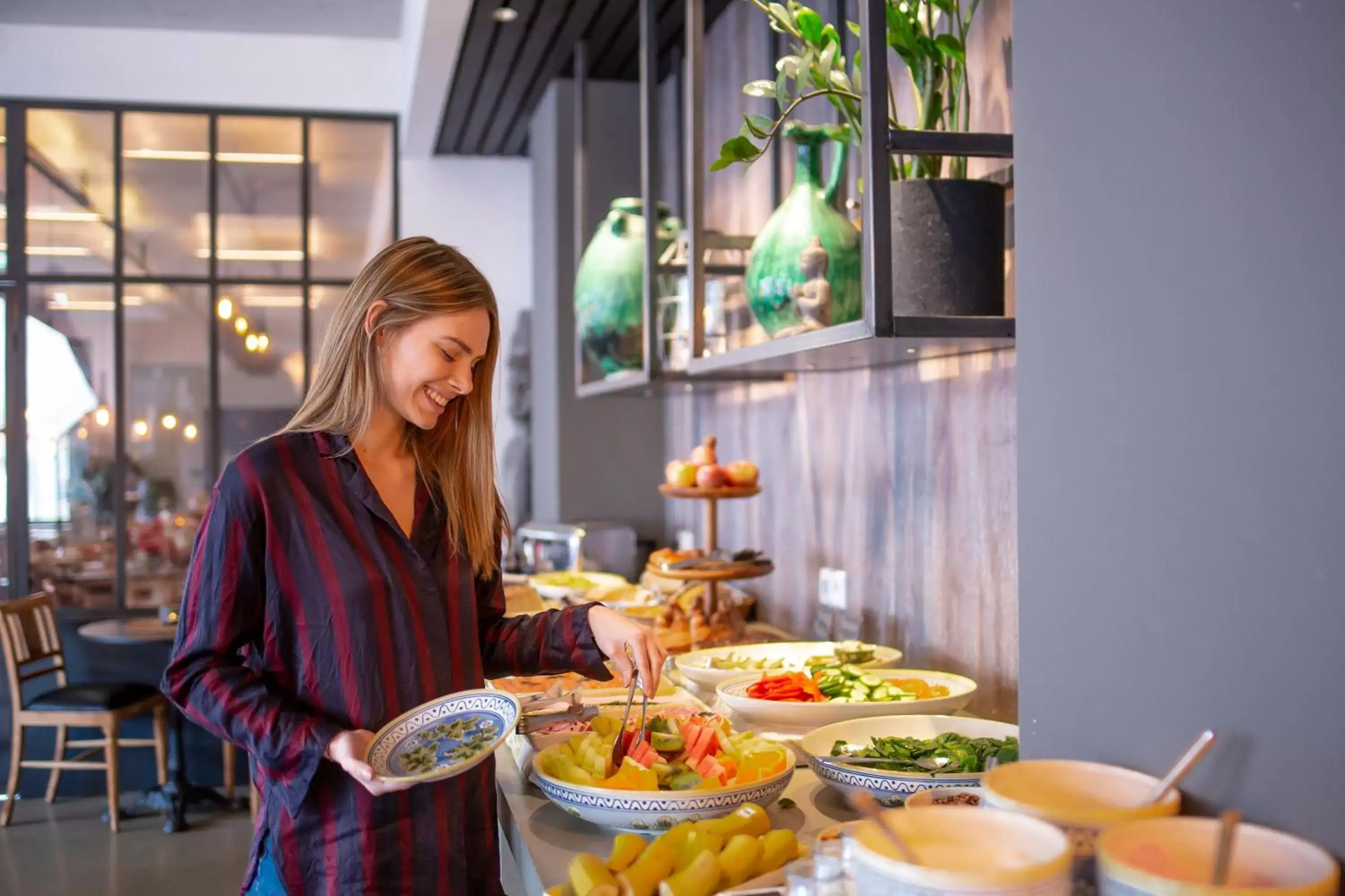 Breakfast in Eyja Guldsmeden Hotel