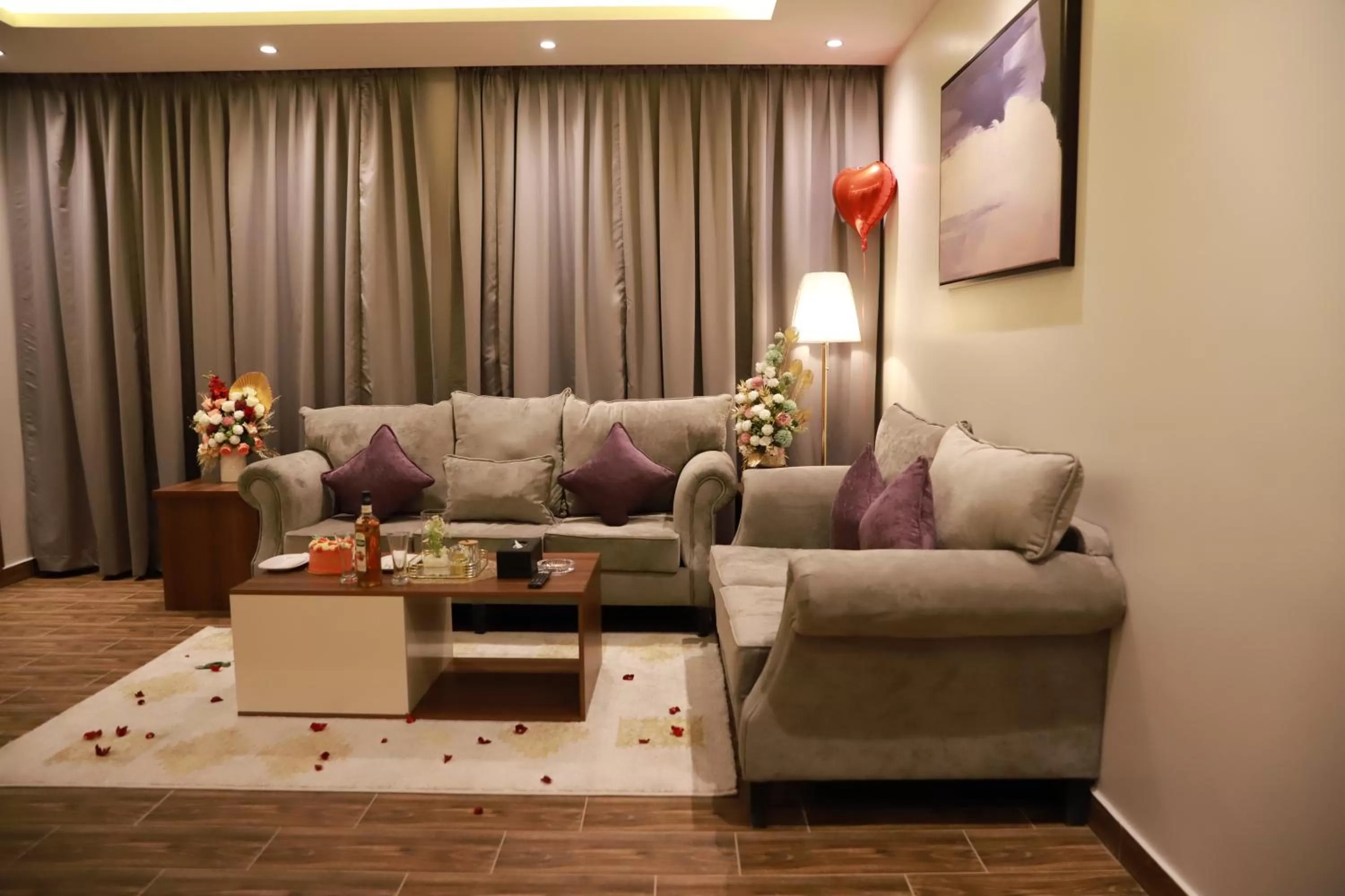 Seating area in Tulip View Hotel
