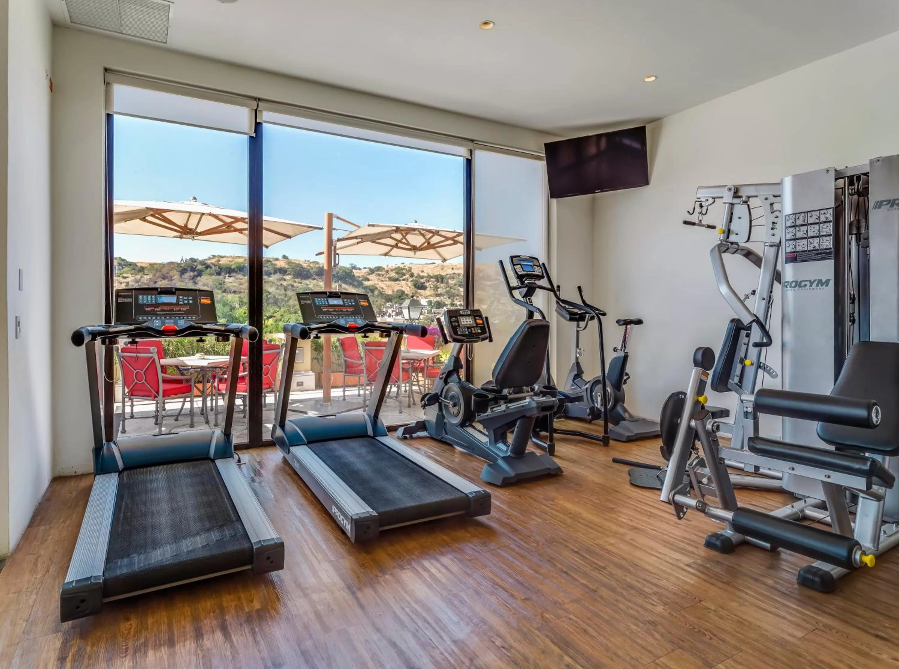 Fitness centre/facilities in Hotel Solar de las Animas