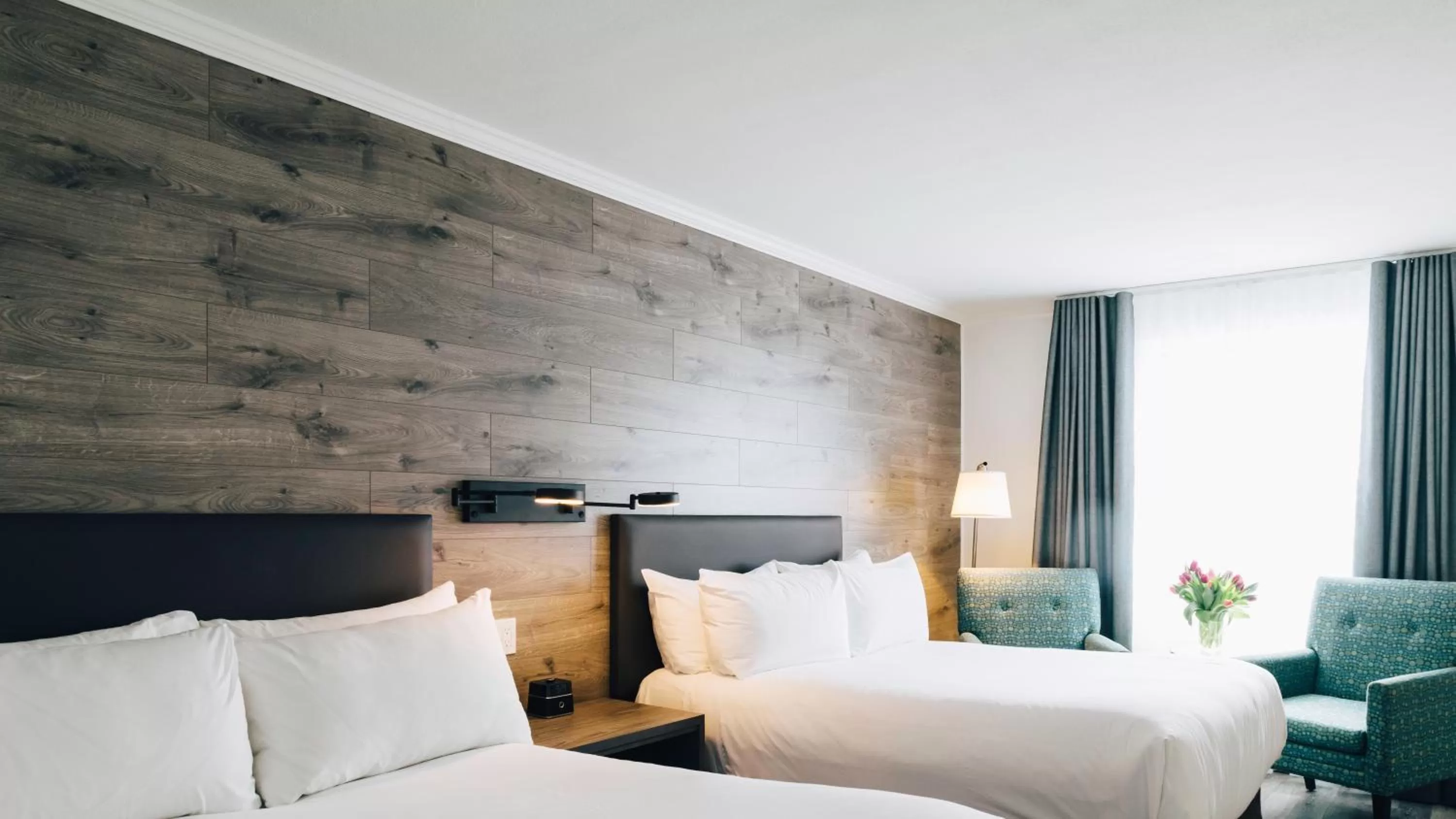 Bed in The Hotel on Pownal