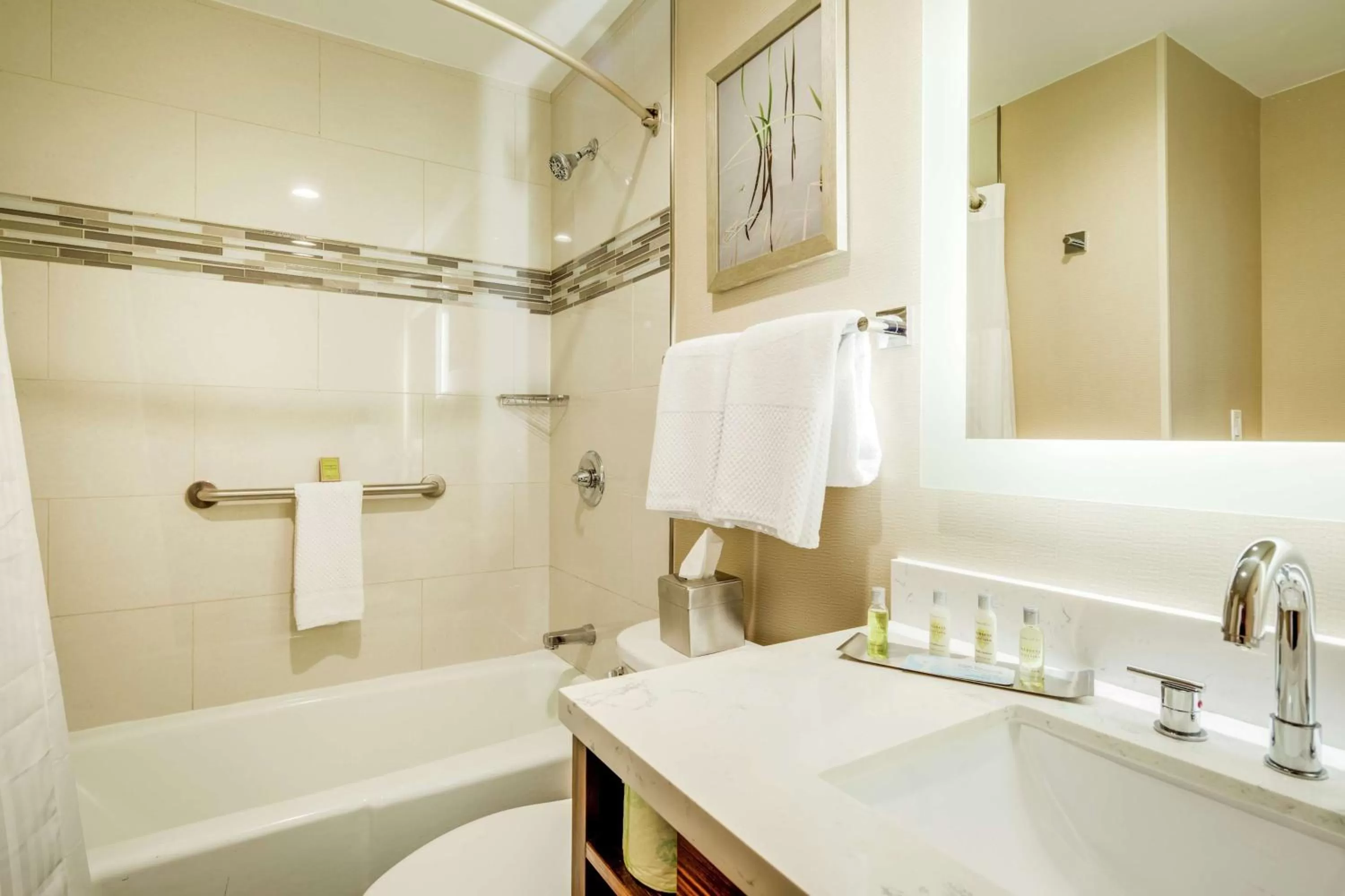 Bathroom in DoubleTree by Hilton Huntington, WV