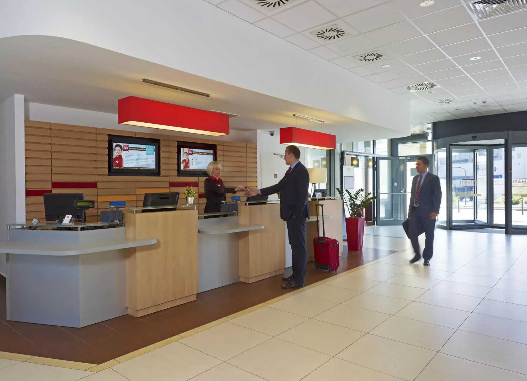 Lobby or reception in Ibis Kraków Stare Miasto Lobby or reception in Ibis Kraków Stare Miasto