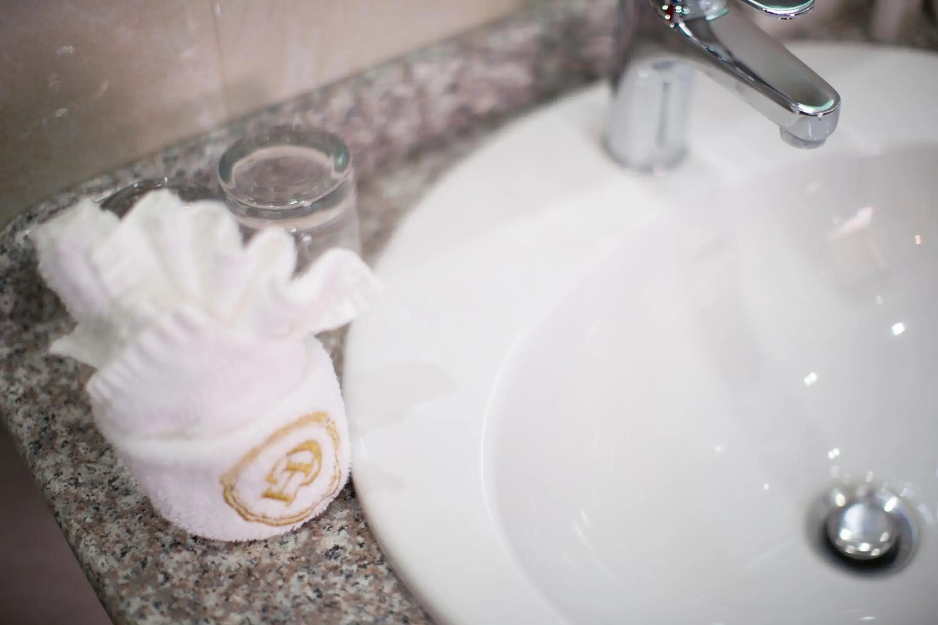 Decorative detail, Bathroom in Central Hotel