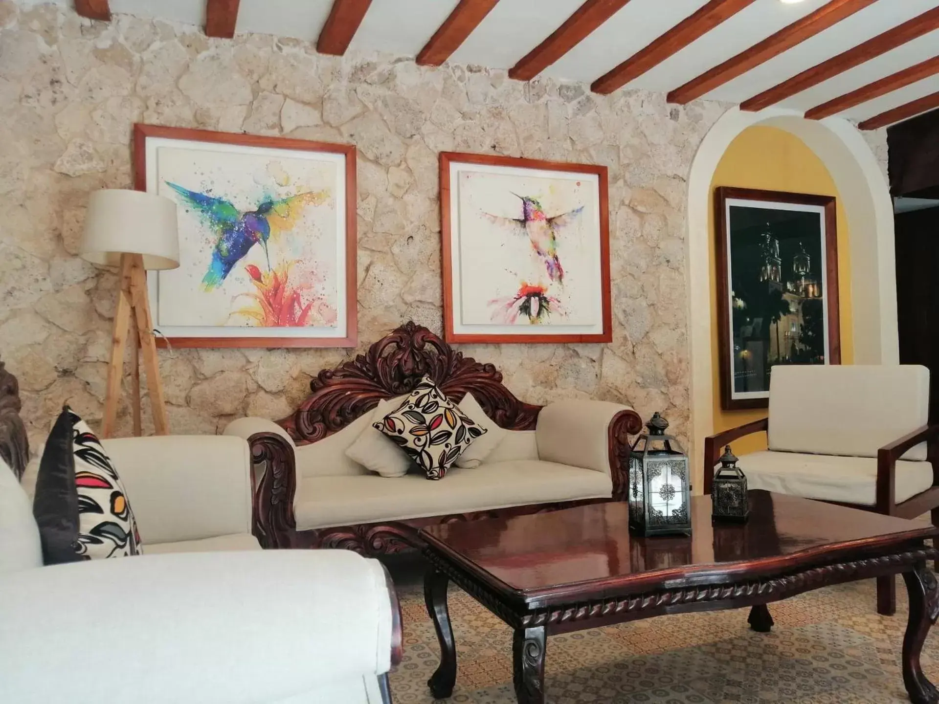 Lobby or reception, Seating Area in Casa San Roque Valladolid