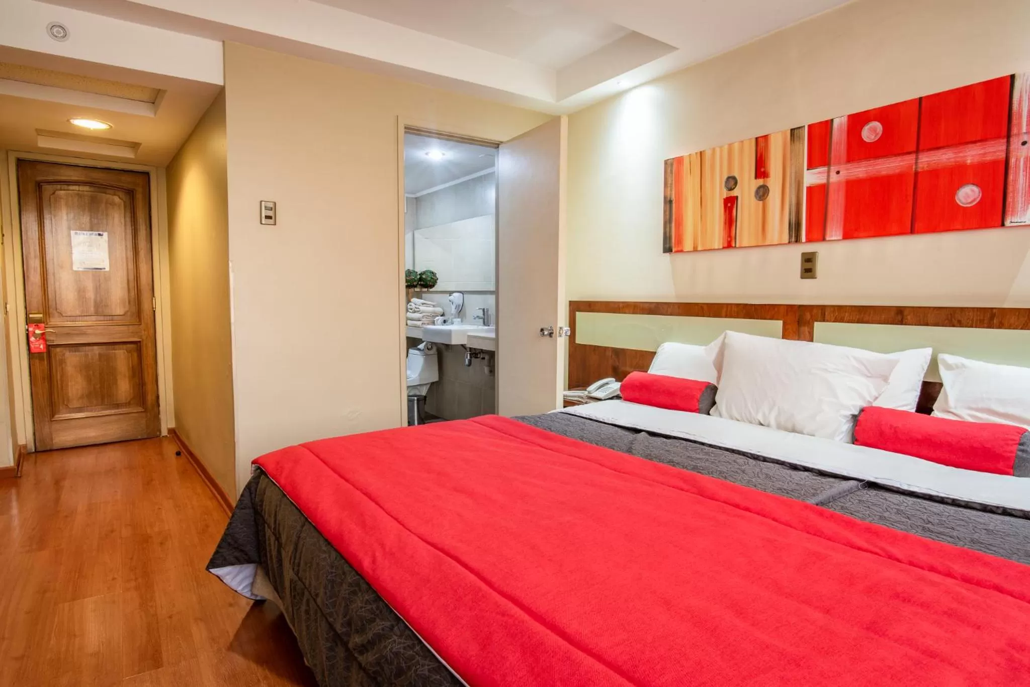 Bed in Hotel Libertador