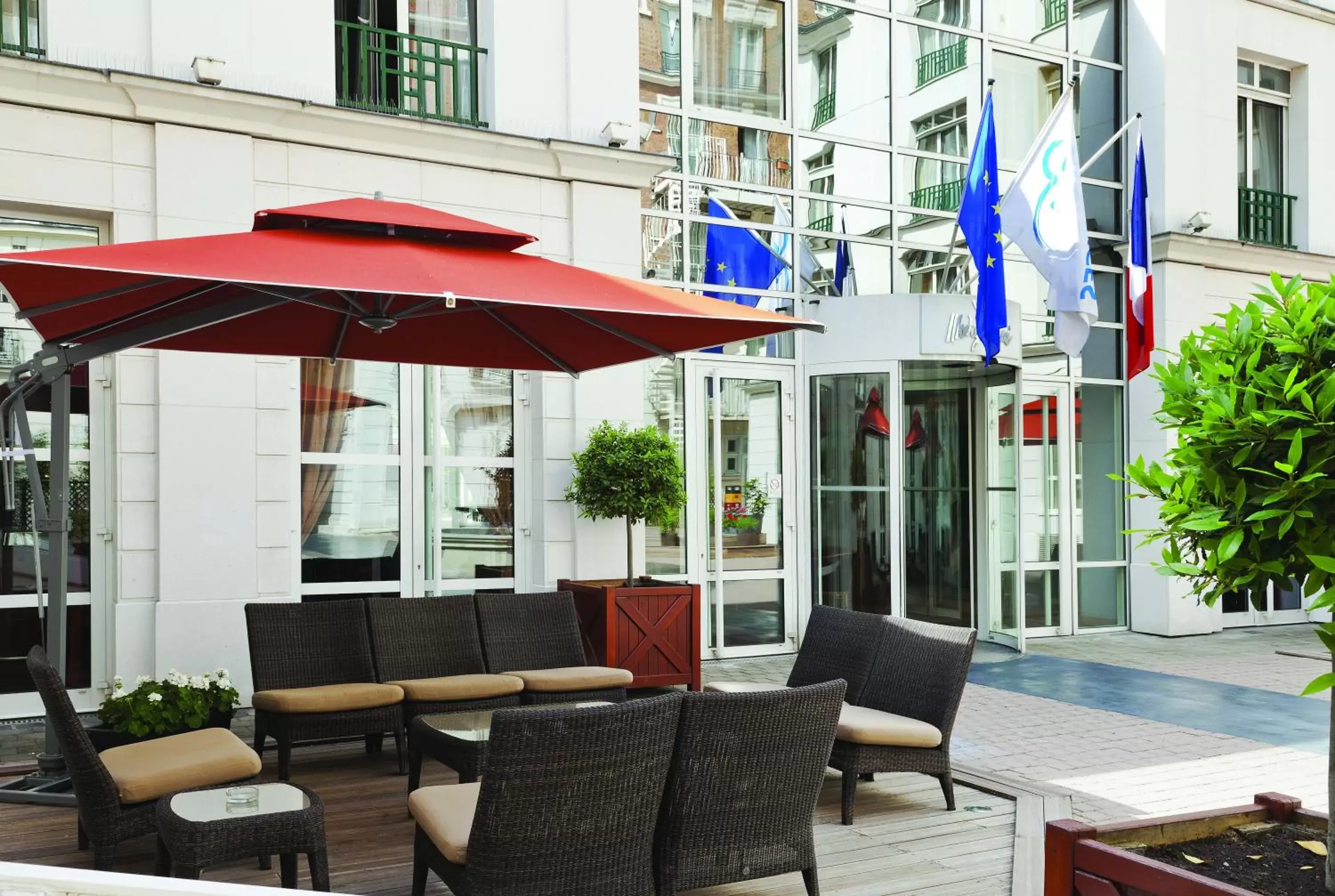 Balcony/Terrace, Patio/Outdoor Area in Hotel Vacances Bleues Villa Modigliani