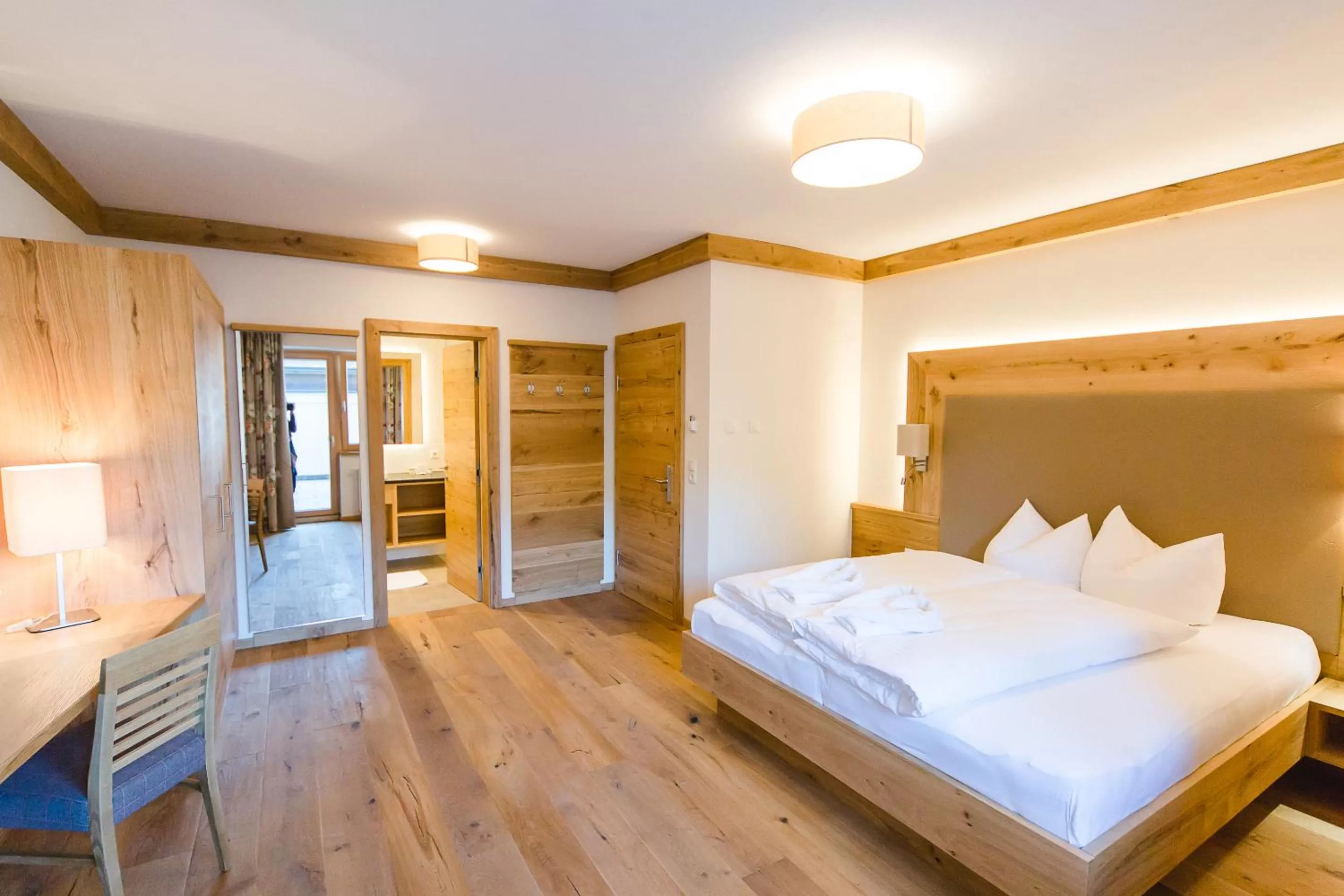 Bed in Hotel Giessenbach