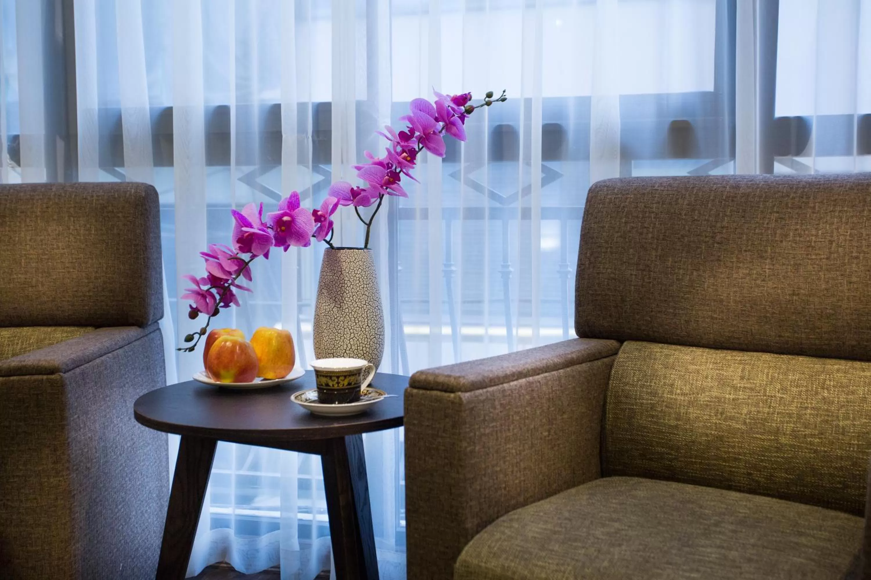 Living room in My Linh Hotel