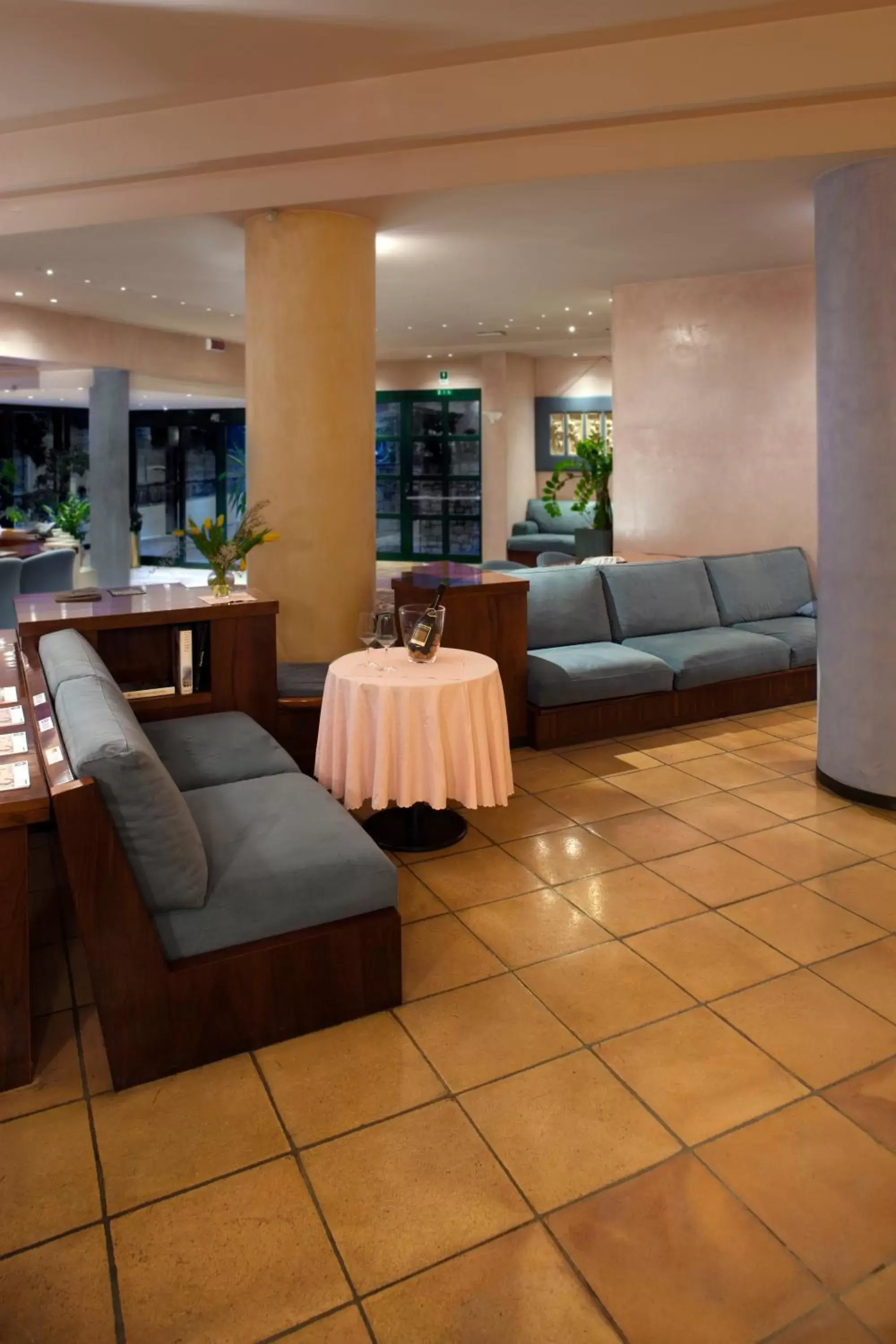 Lobby or reception in Hotel Diana