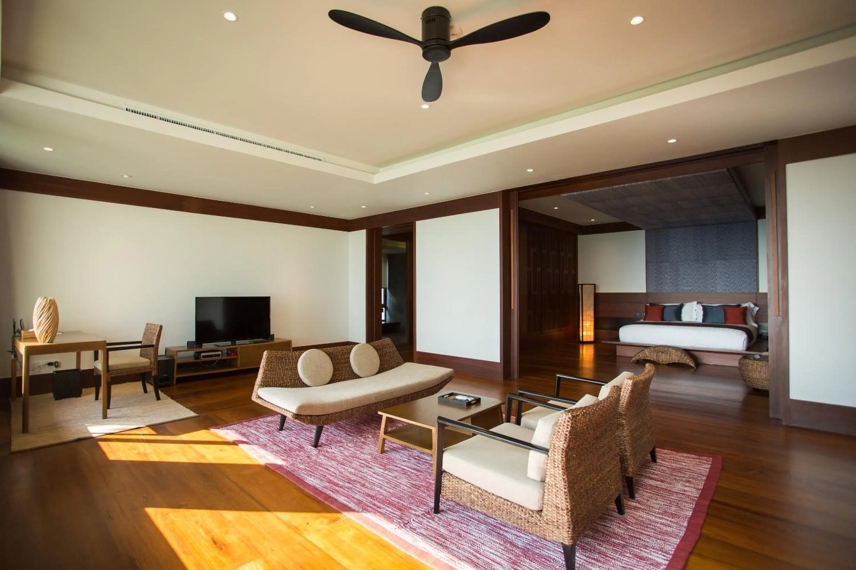 Living room in Trisara Villas & Residences Phuket