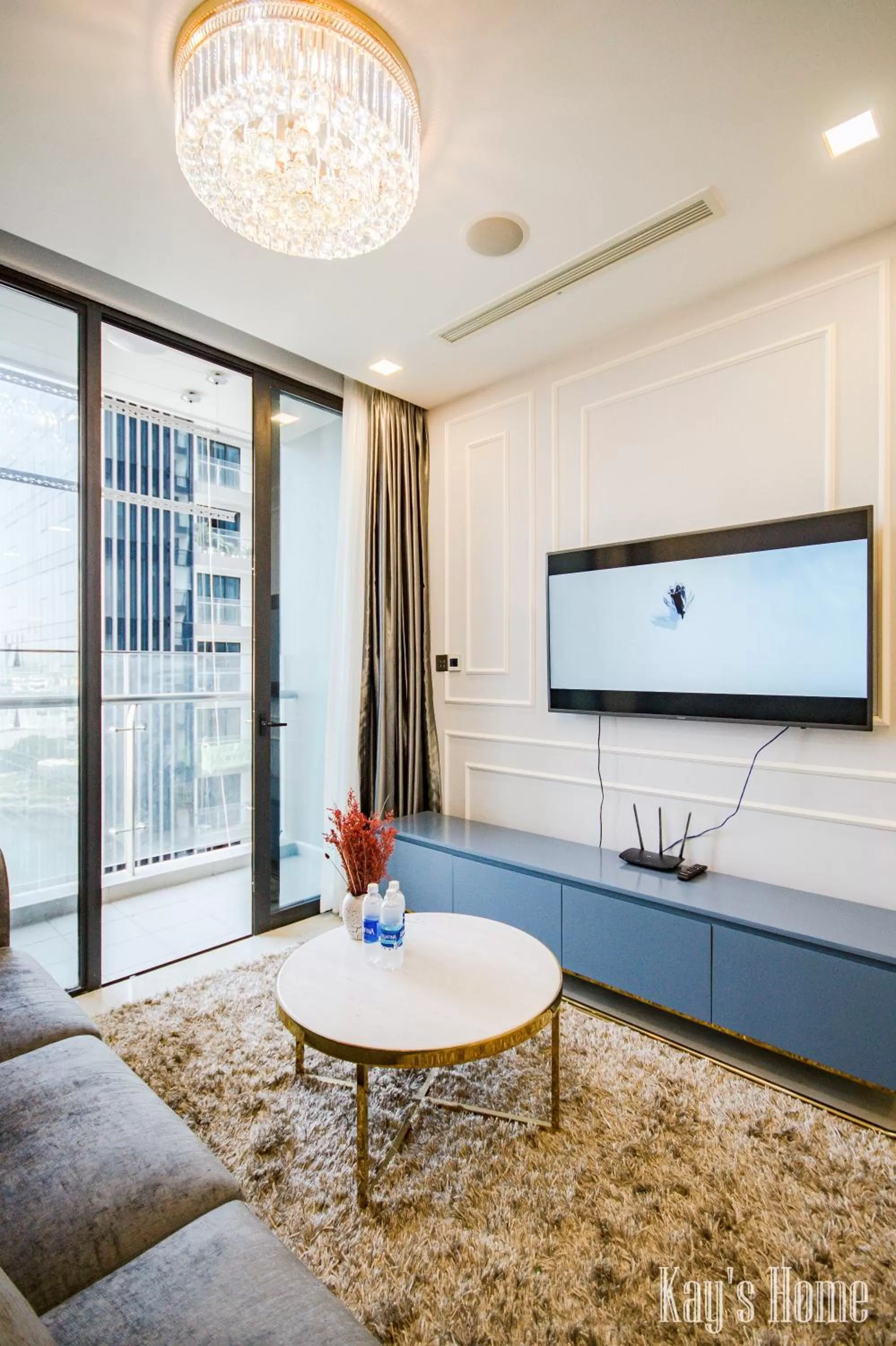 Living room, Seating Area in Vinhomes Central Park-Nice Homes