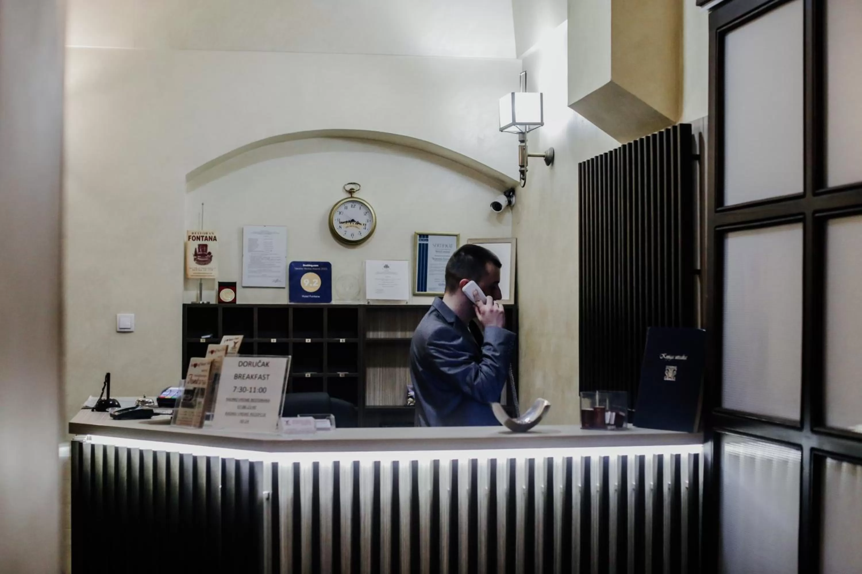 Staff in Hotel Fontana