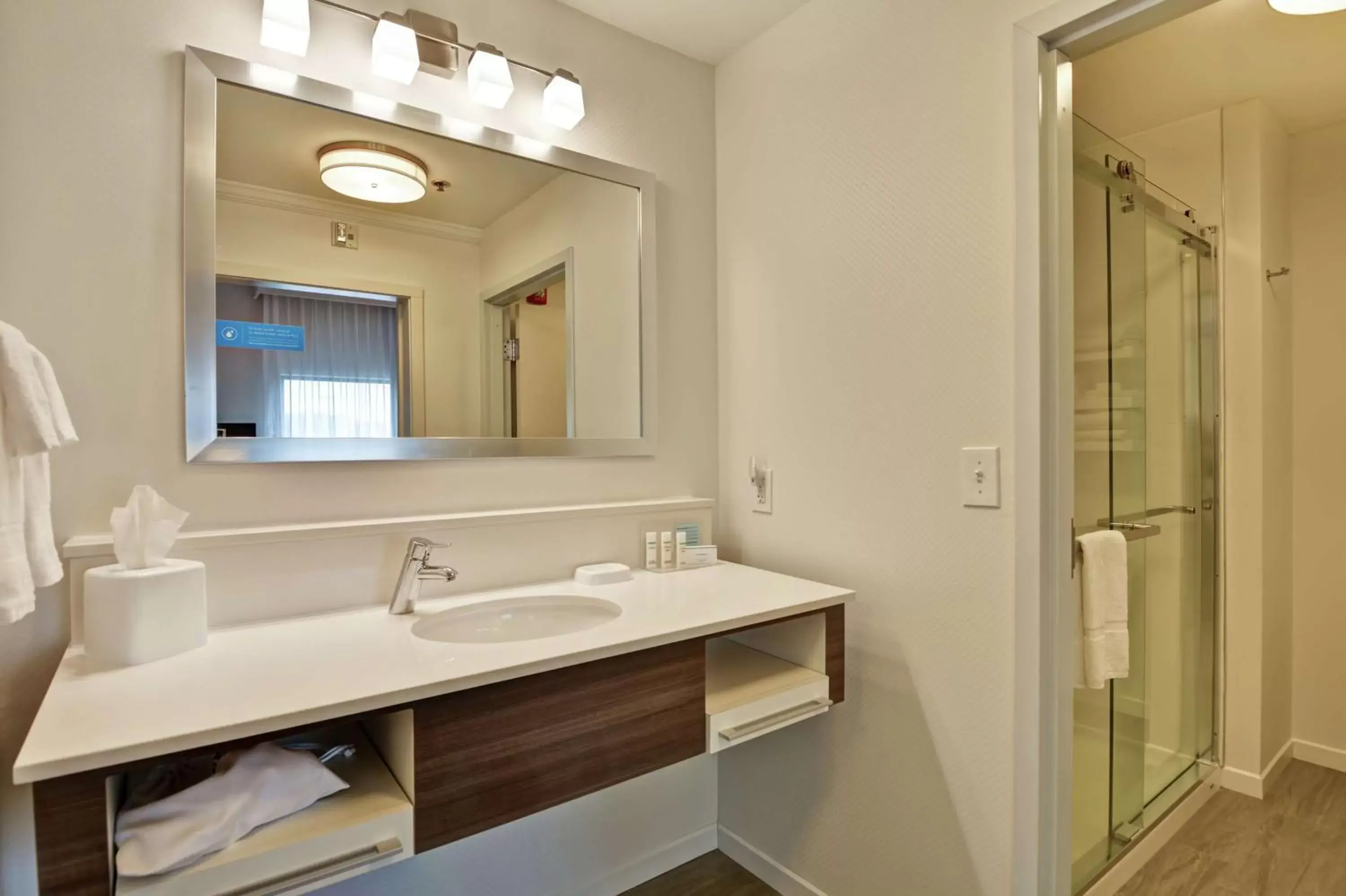 Bathroom in Hampton Inn By Hilton Suites Ashland, Ohio