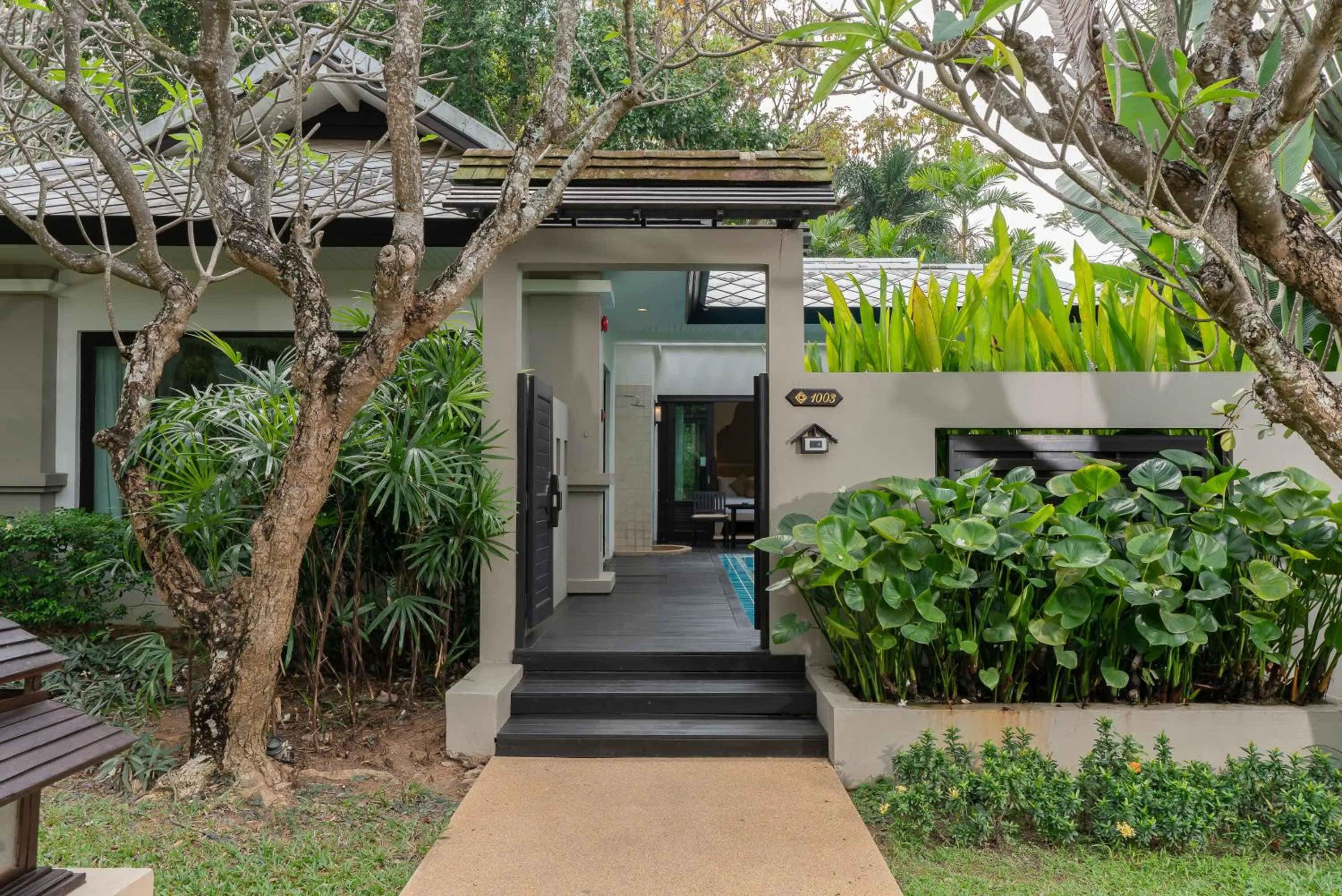 Garden view in Ravindra Beach Resort & Spa - SHA Extra Plus