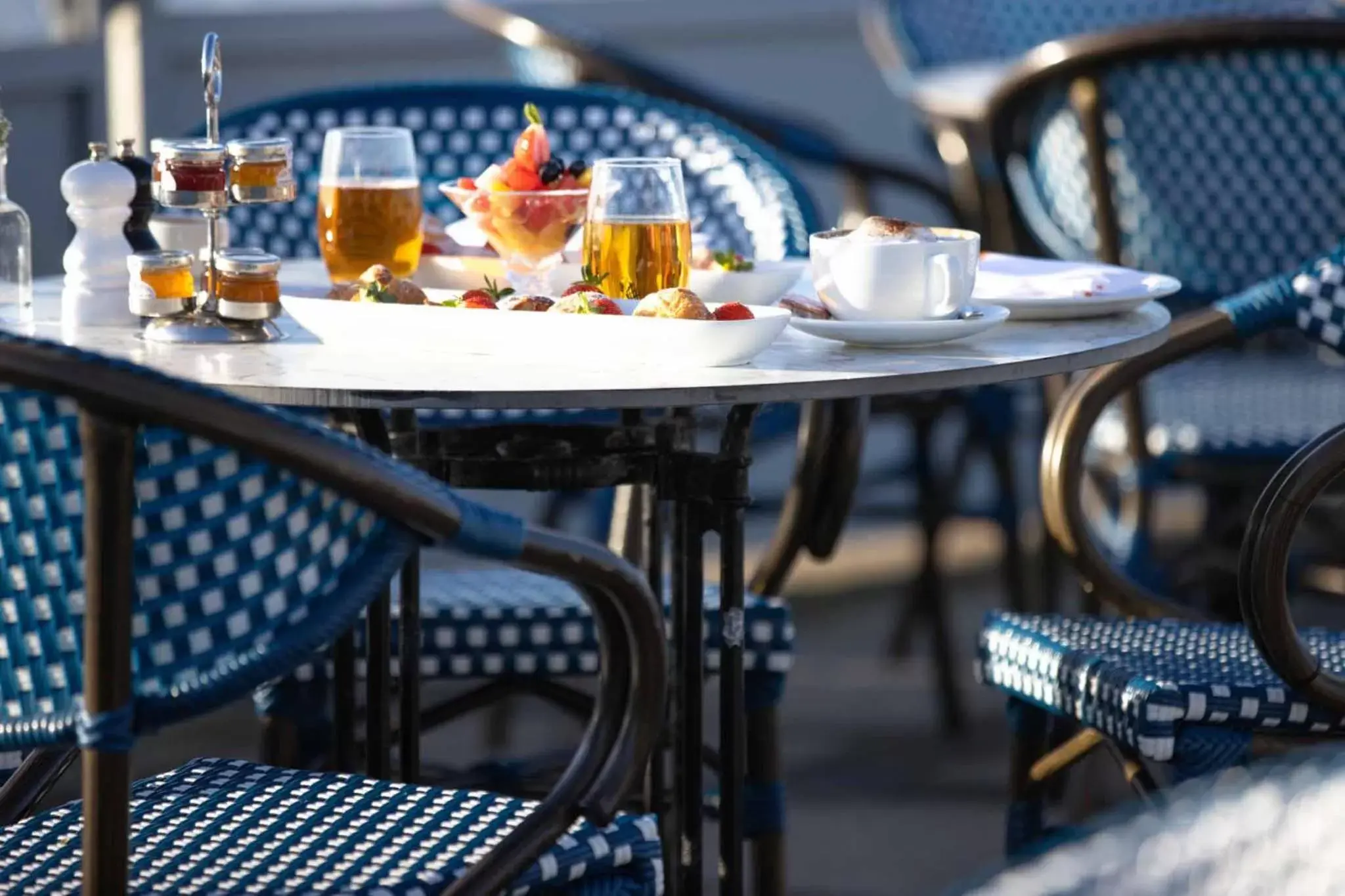 Breakfast in The Relais Cooden Beach