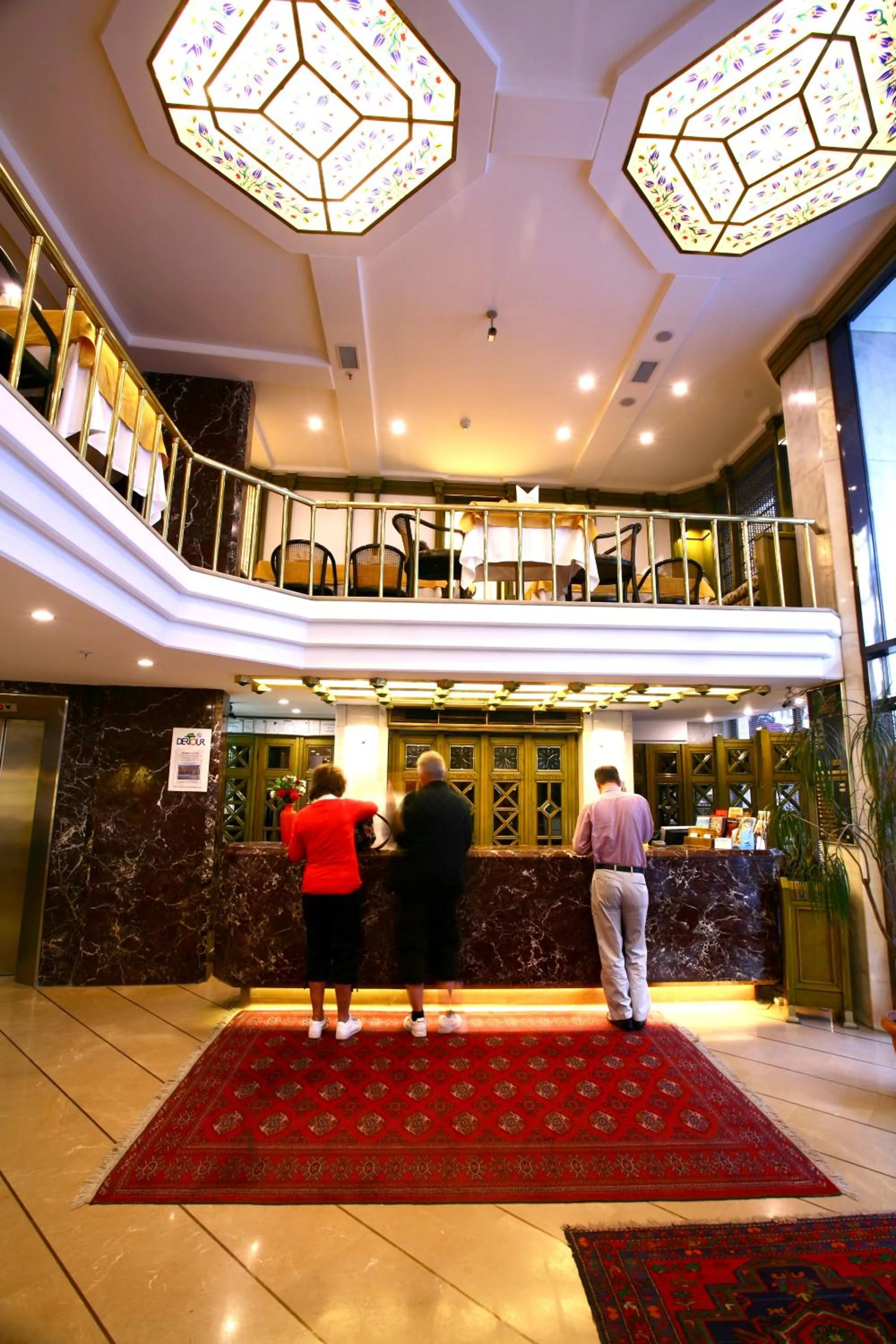 People in Istanbul Royal Hotel