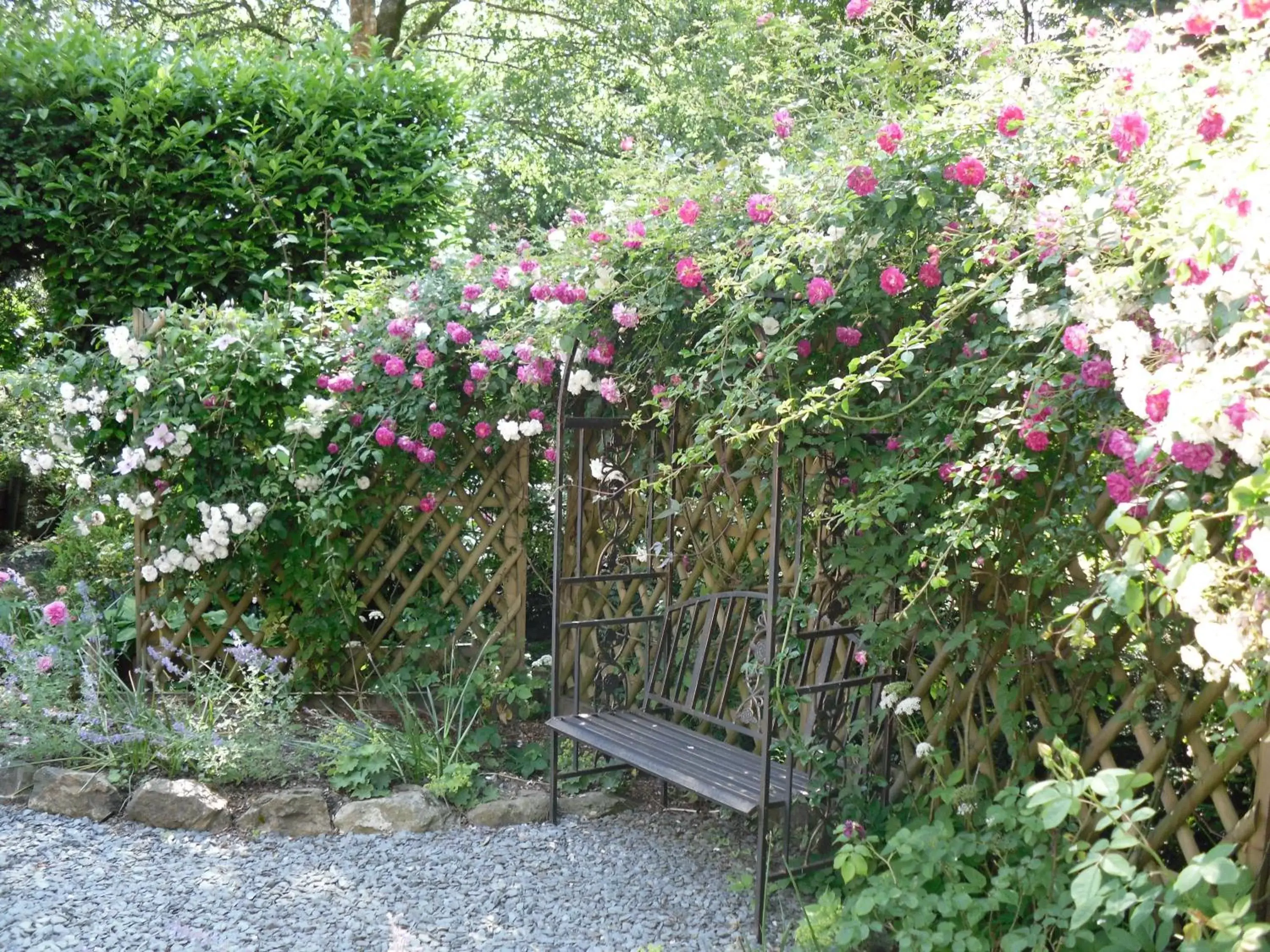 Patio, Garden in Storrs Gate House