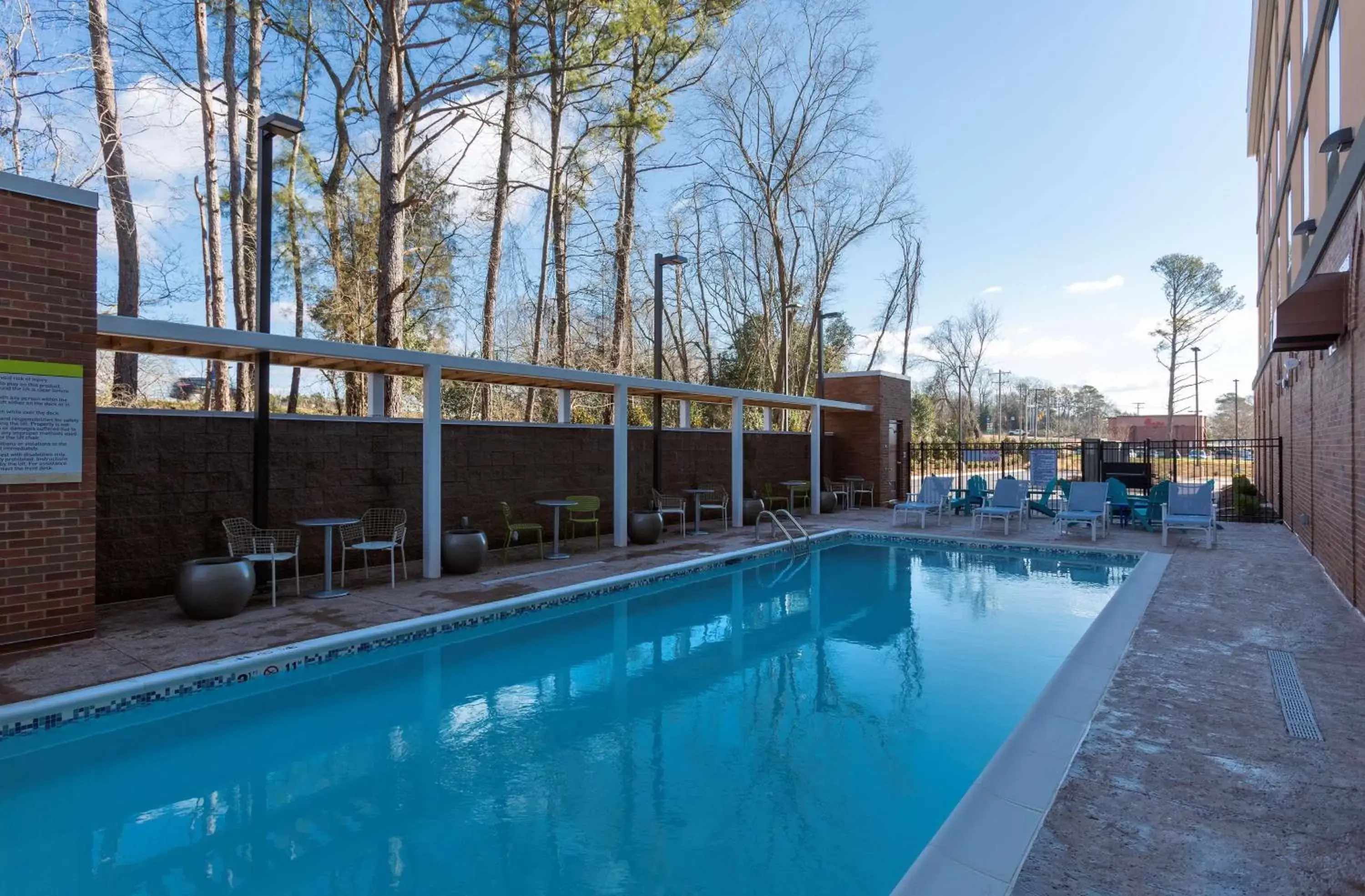 Pool view, Swimming Pool in Home2 Suites By Hilton Charlotte Belmont, Nc