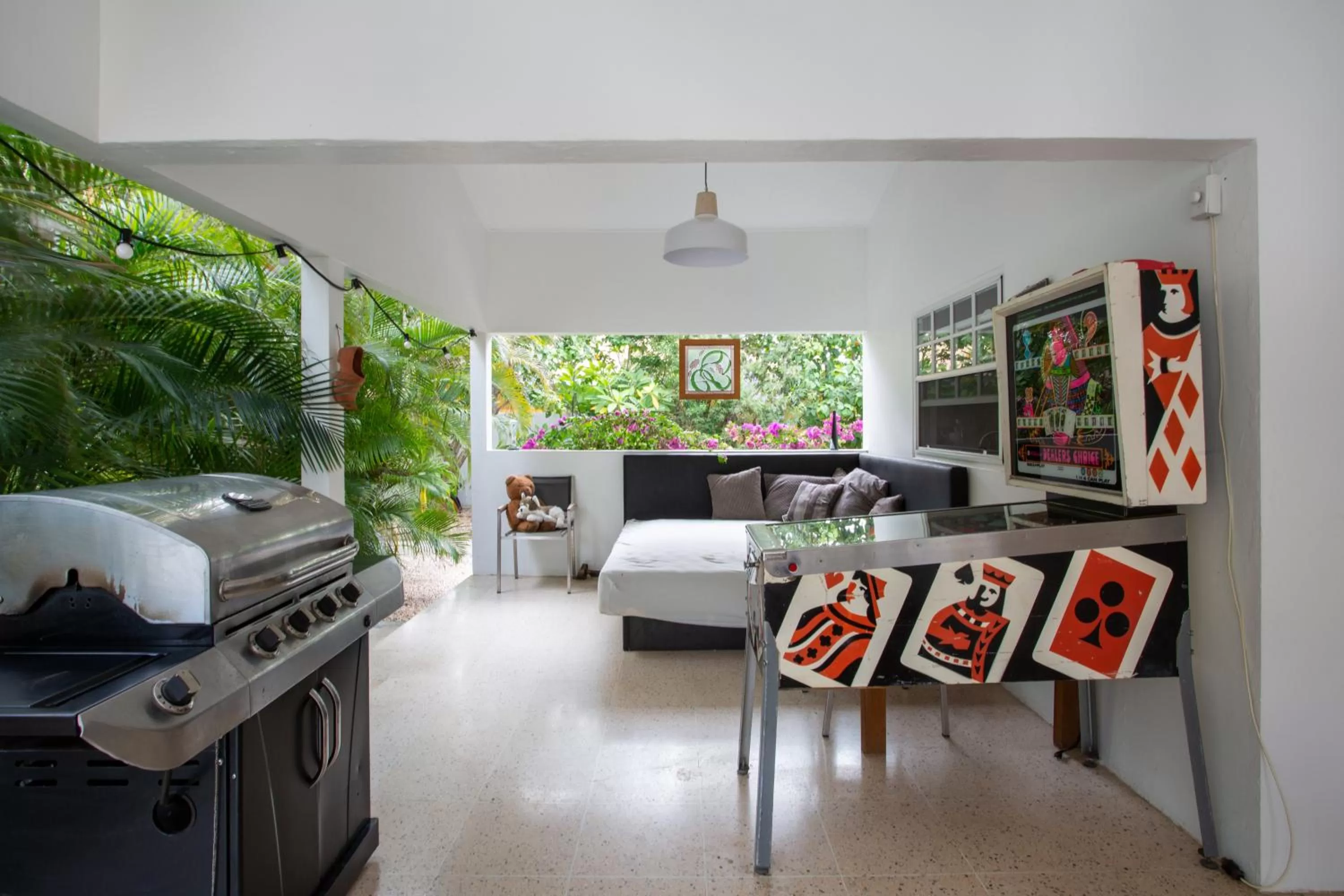 BBQ facilities in B&B Sombre di Kabana