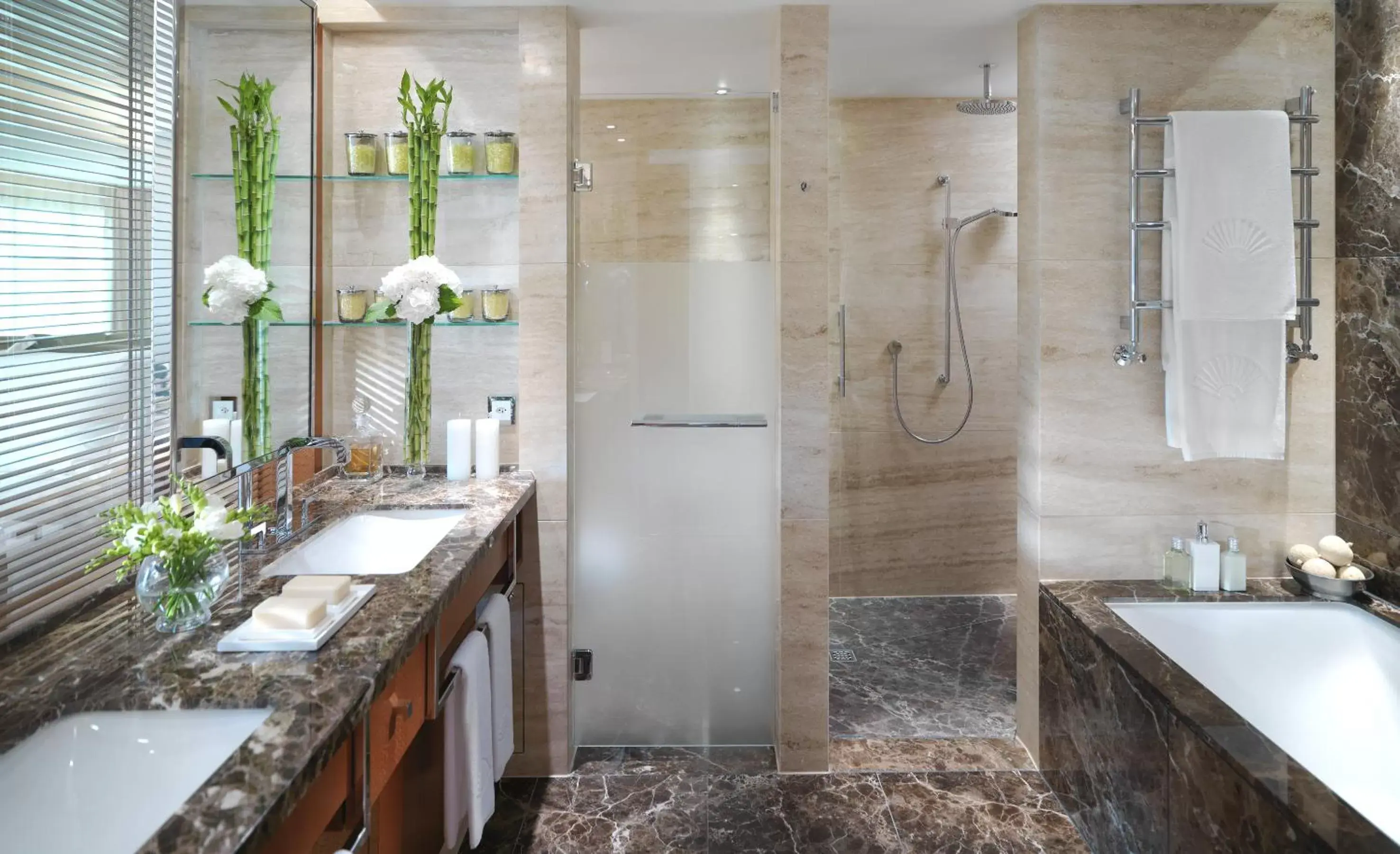 Bathroom in Mandarin Oriental, Geneva