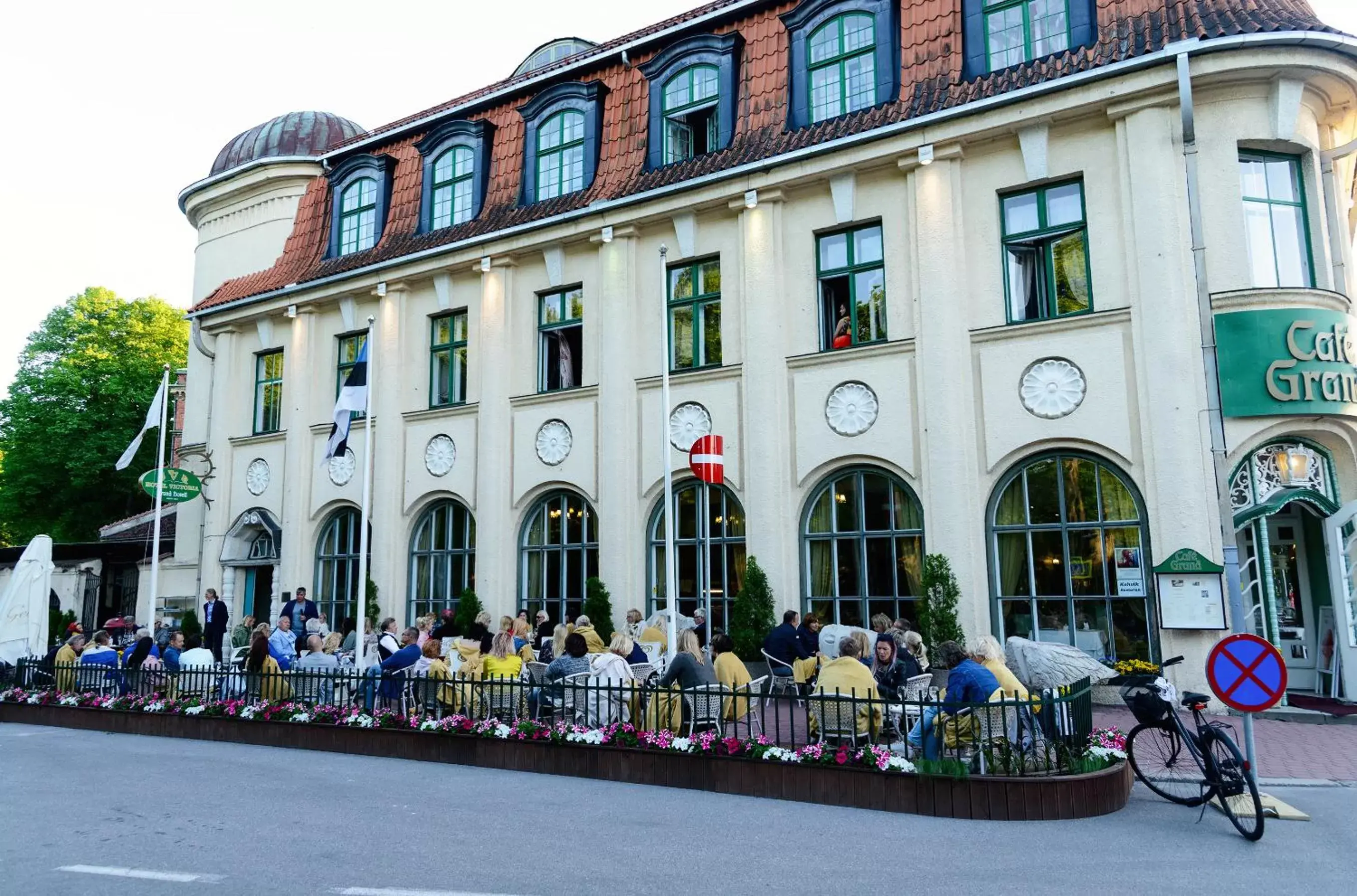 Balcony/Terrace, Property Building in Hotel Victoria