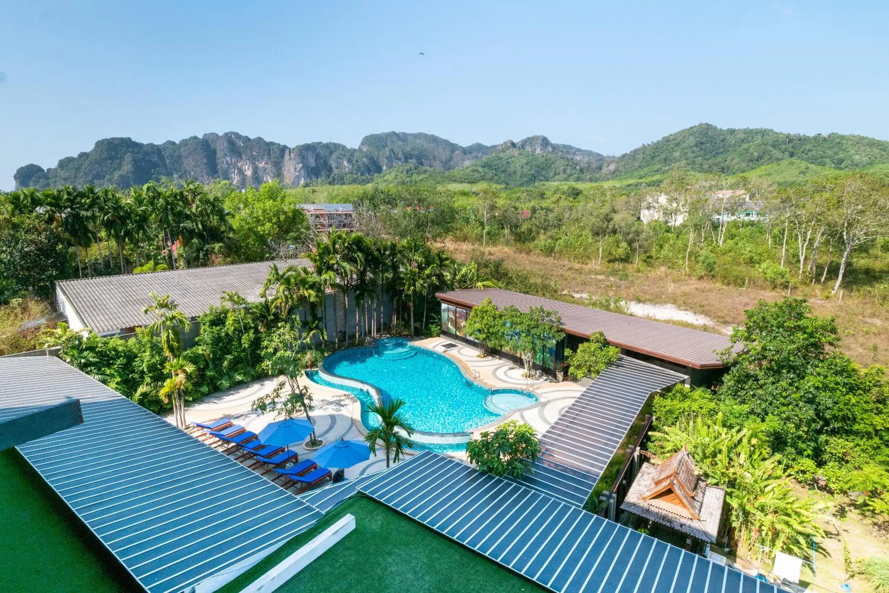 Swimming pool, Pool View in The Tama Hotel- SHA Plus