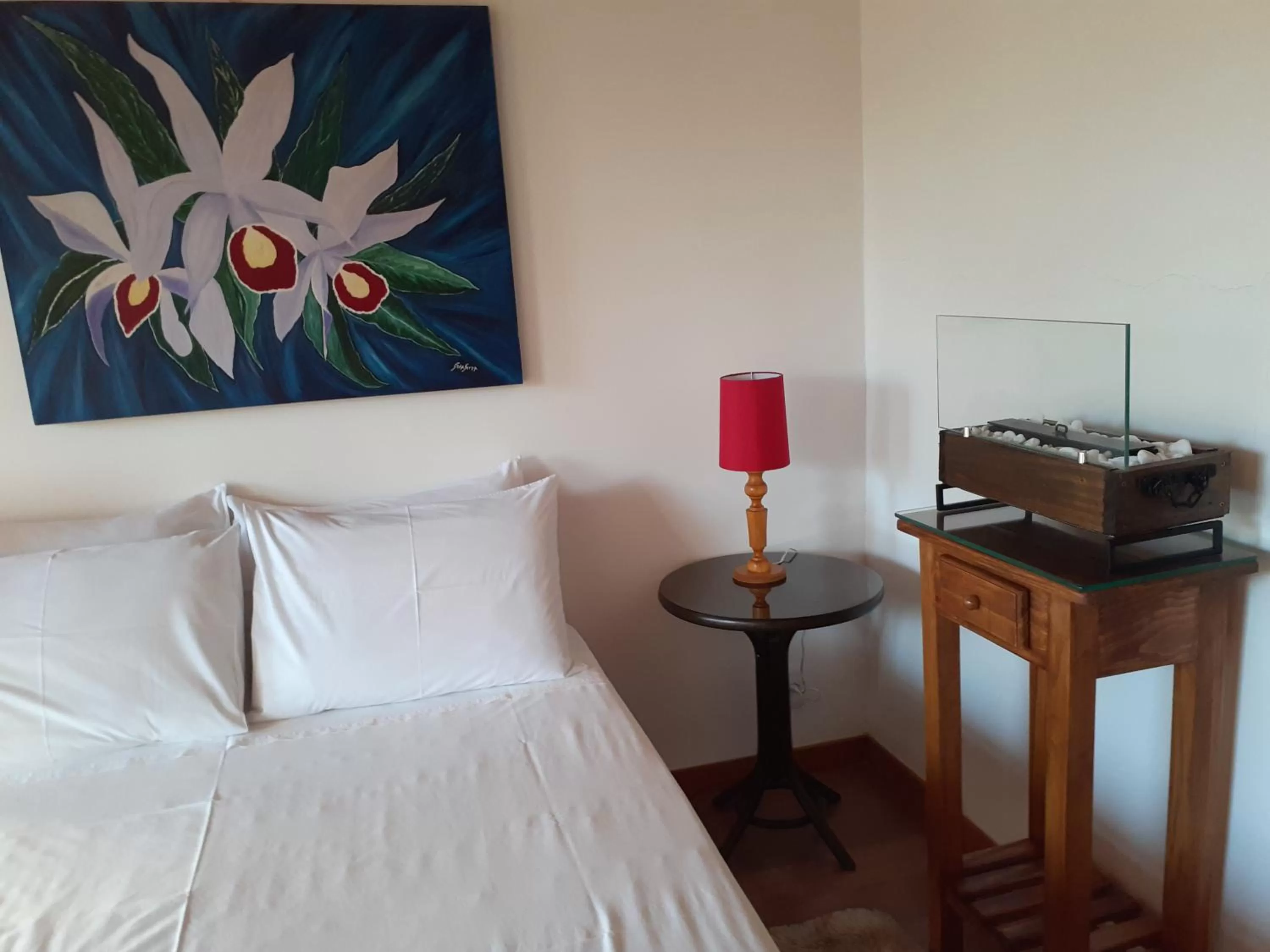 Bed in Pousada R.N.C. Nosso Paraíso