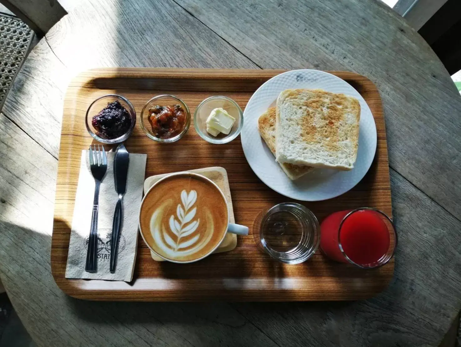 Food close-up in Kaomai Lanna Resort