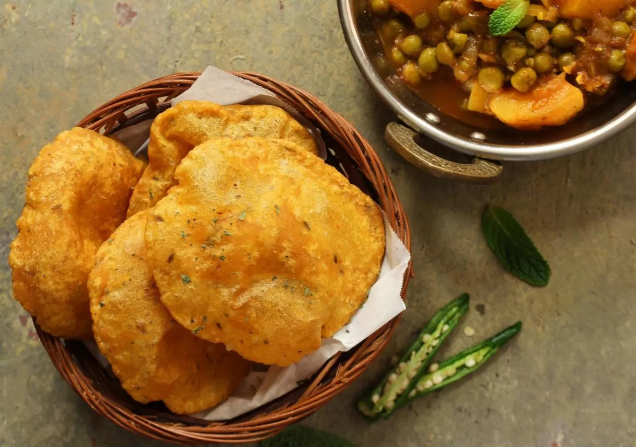 Breakfast in Hotel Saraswati Palace