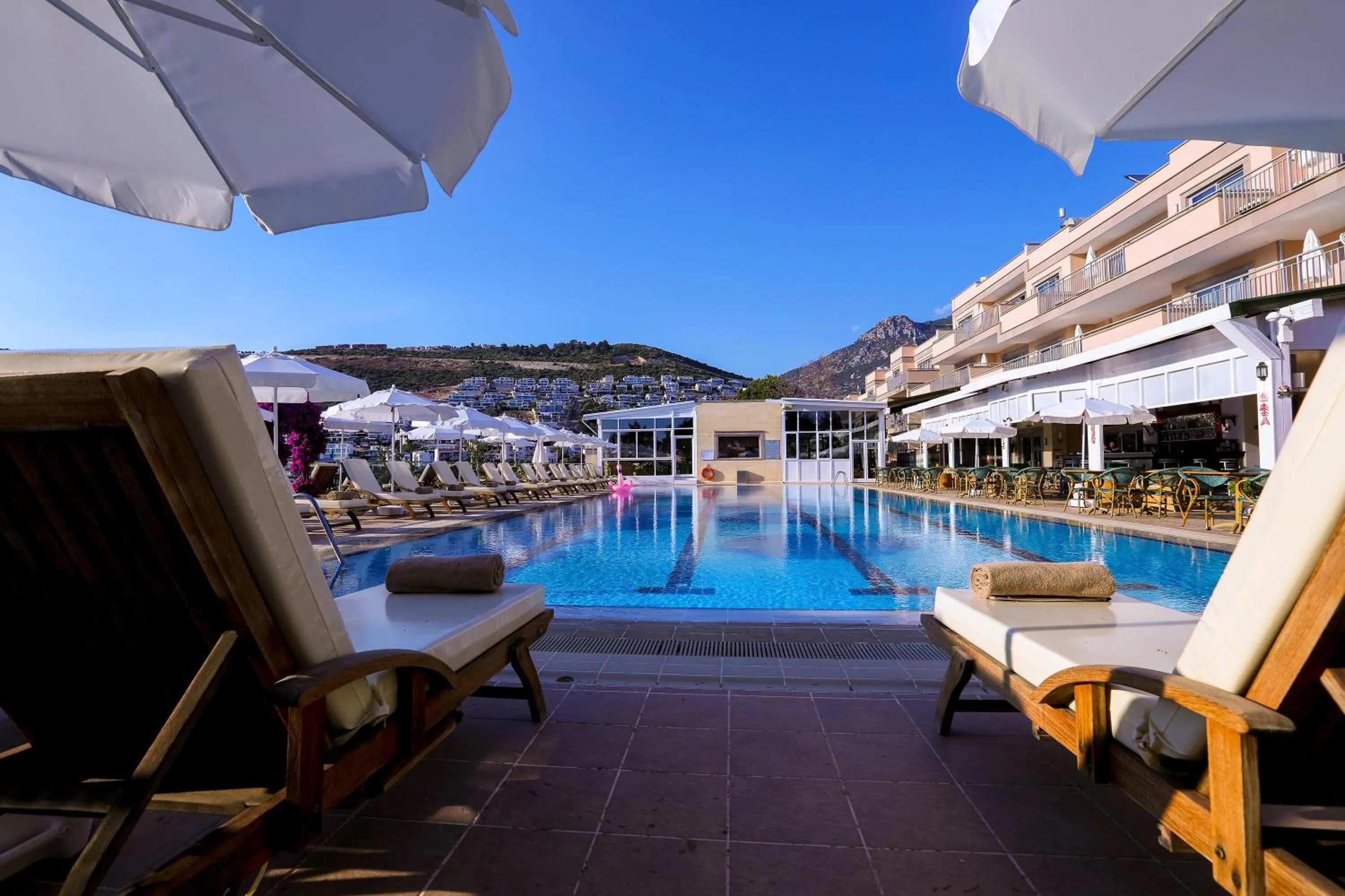 Swimming pool in Happy Hotel Kalkan