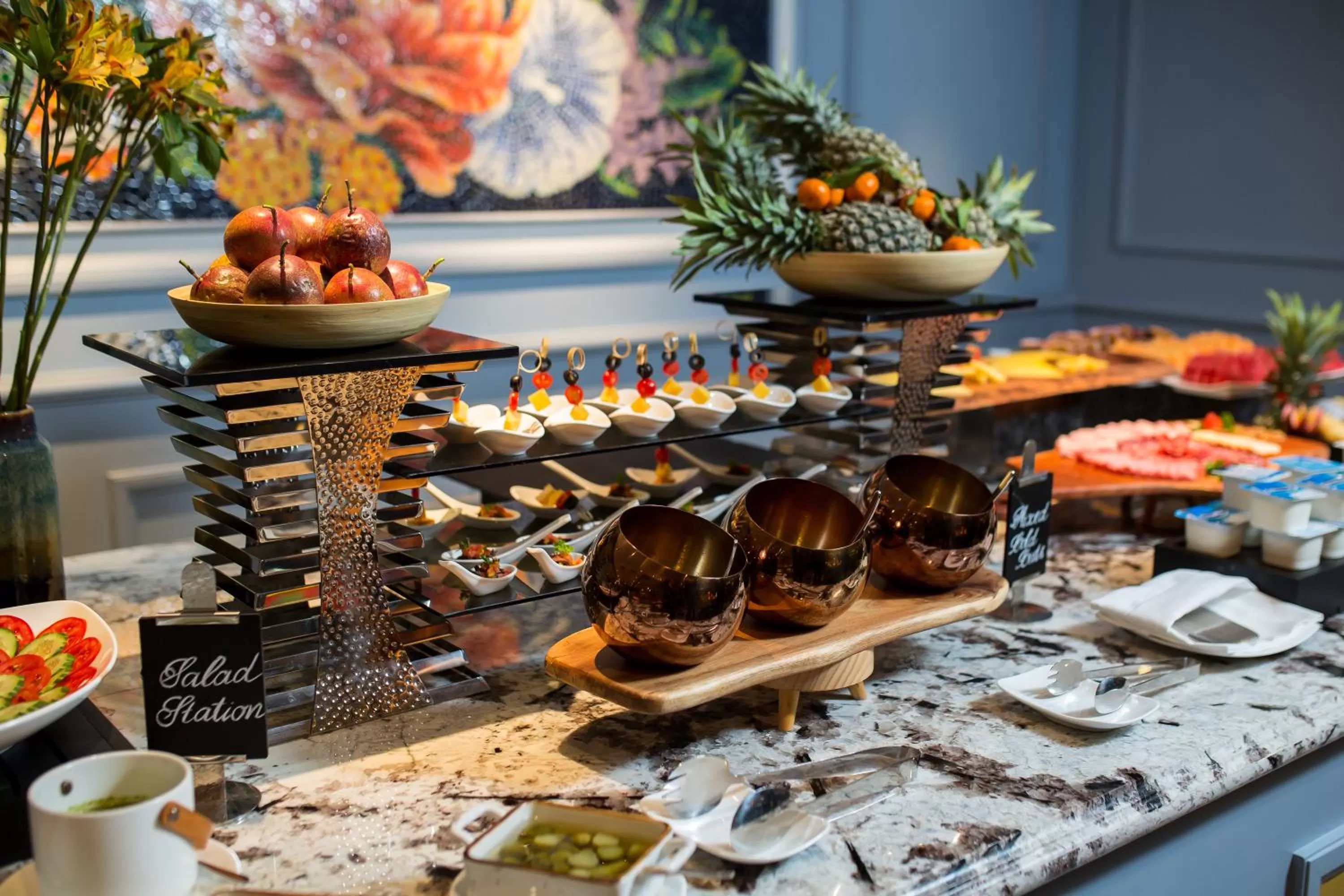 Buffet breakfast in Anatole Hotel Hanoi