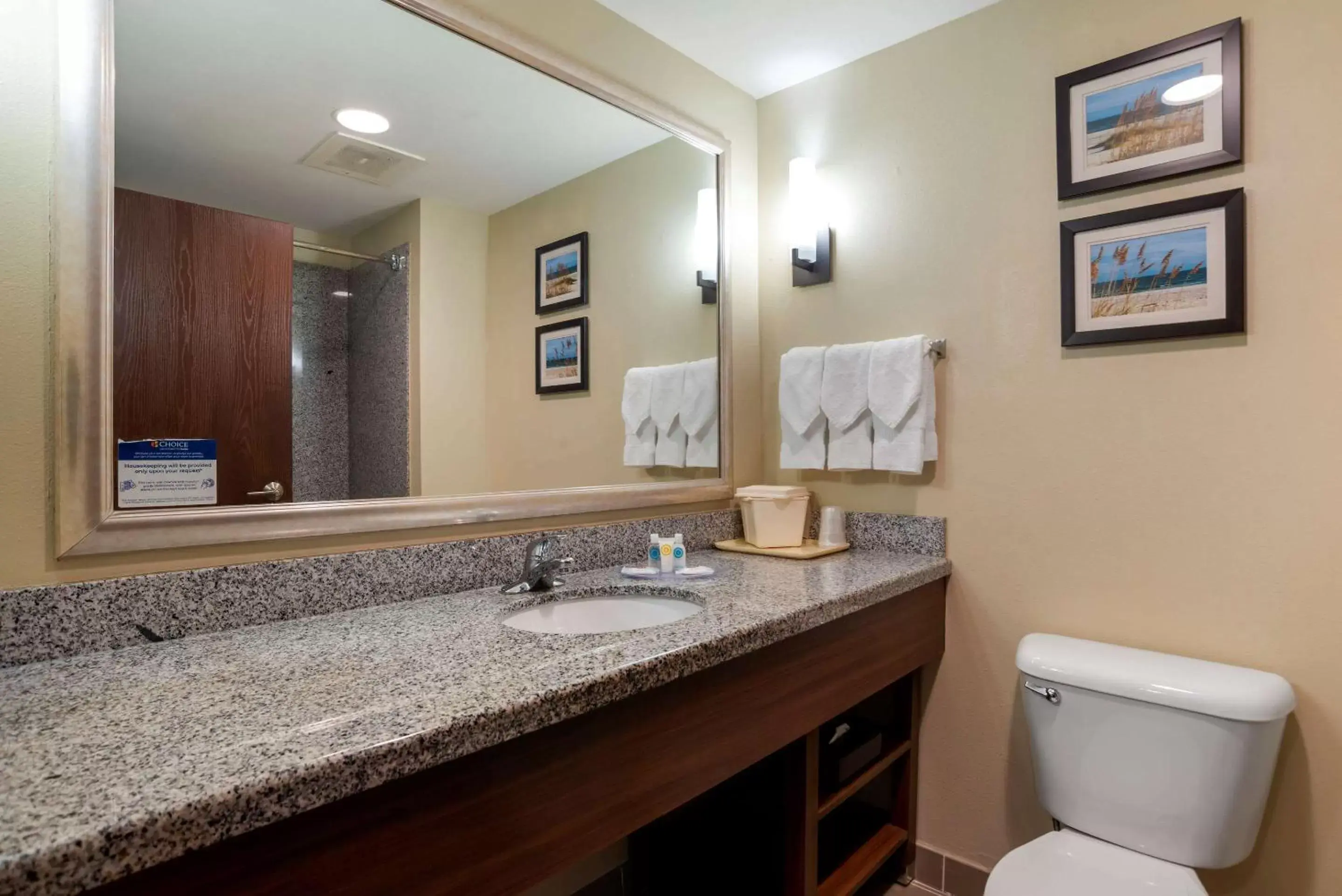 Bedroom, Bathroom in Comfort Suites Foley - North Gulf Shores