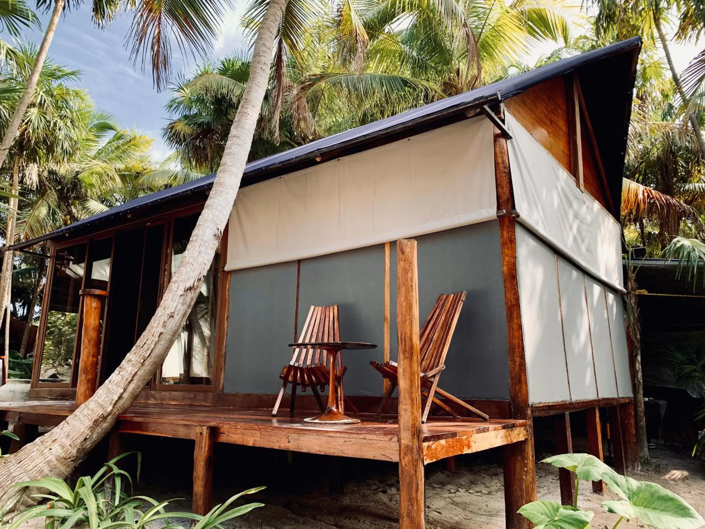 Balcony/Terrace in Libelula Tulum Beachfront Hotel