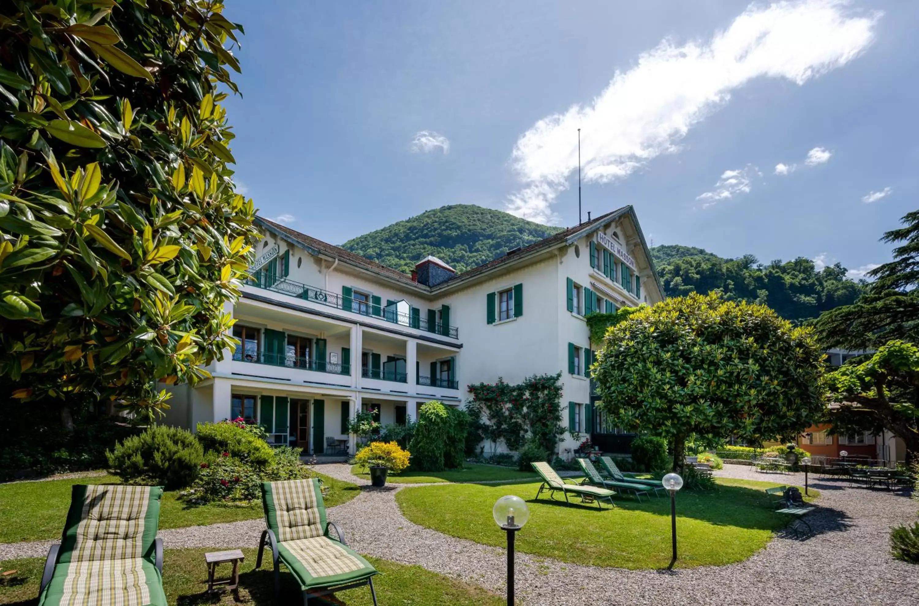 Property Building in Swiss Historic Hotel Masson