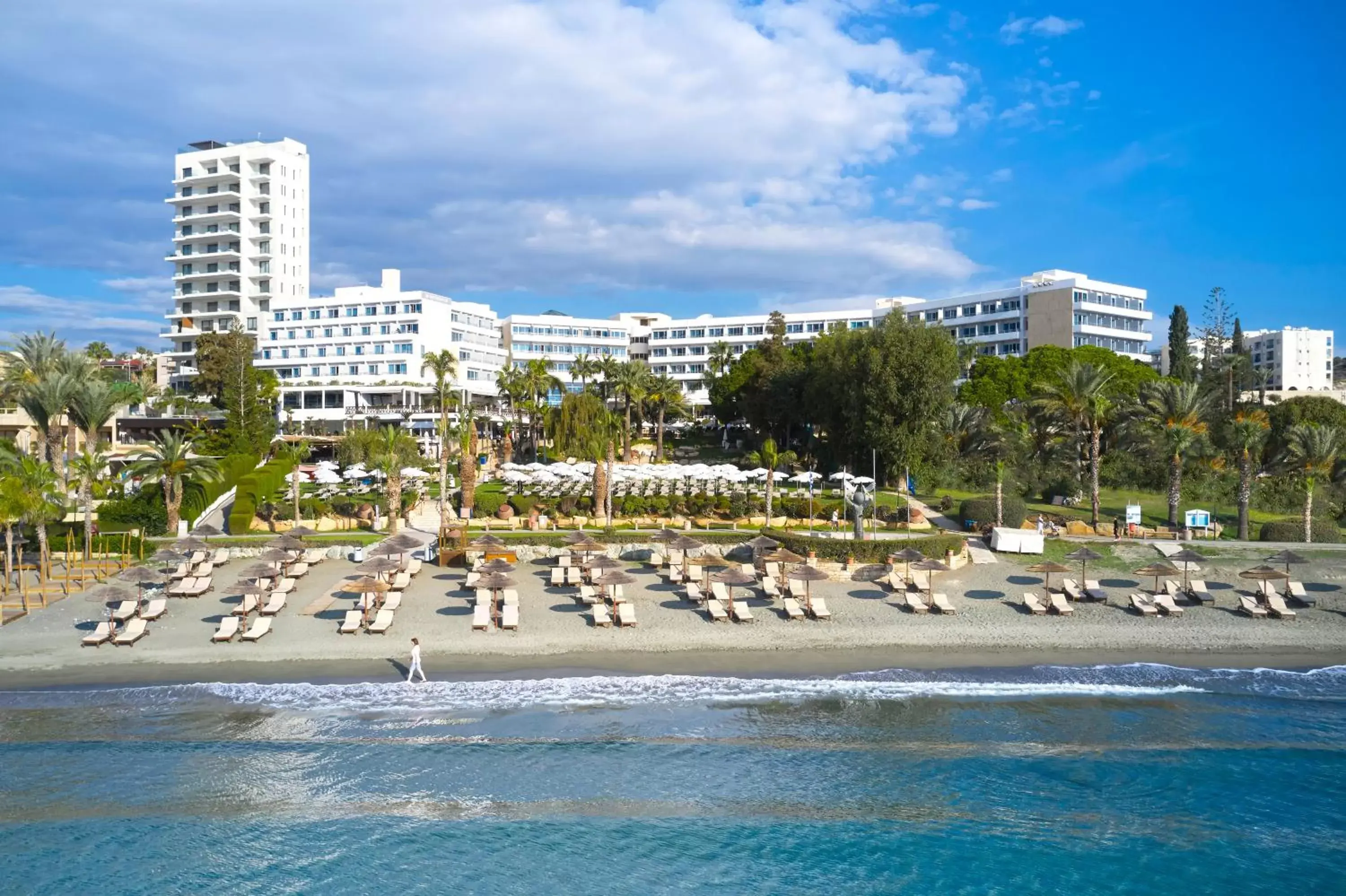 Property building in Mediterranean Beach Hotel