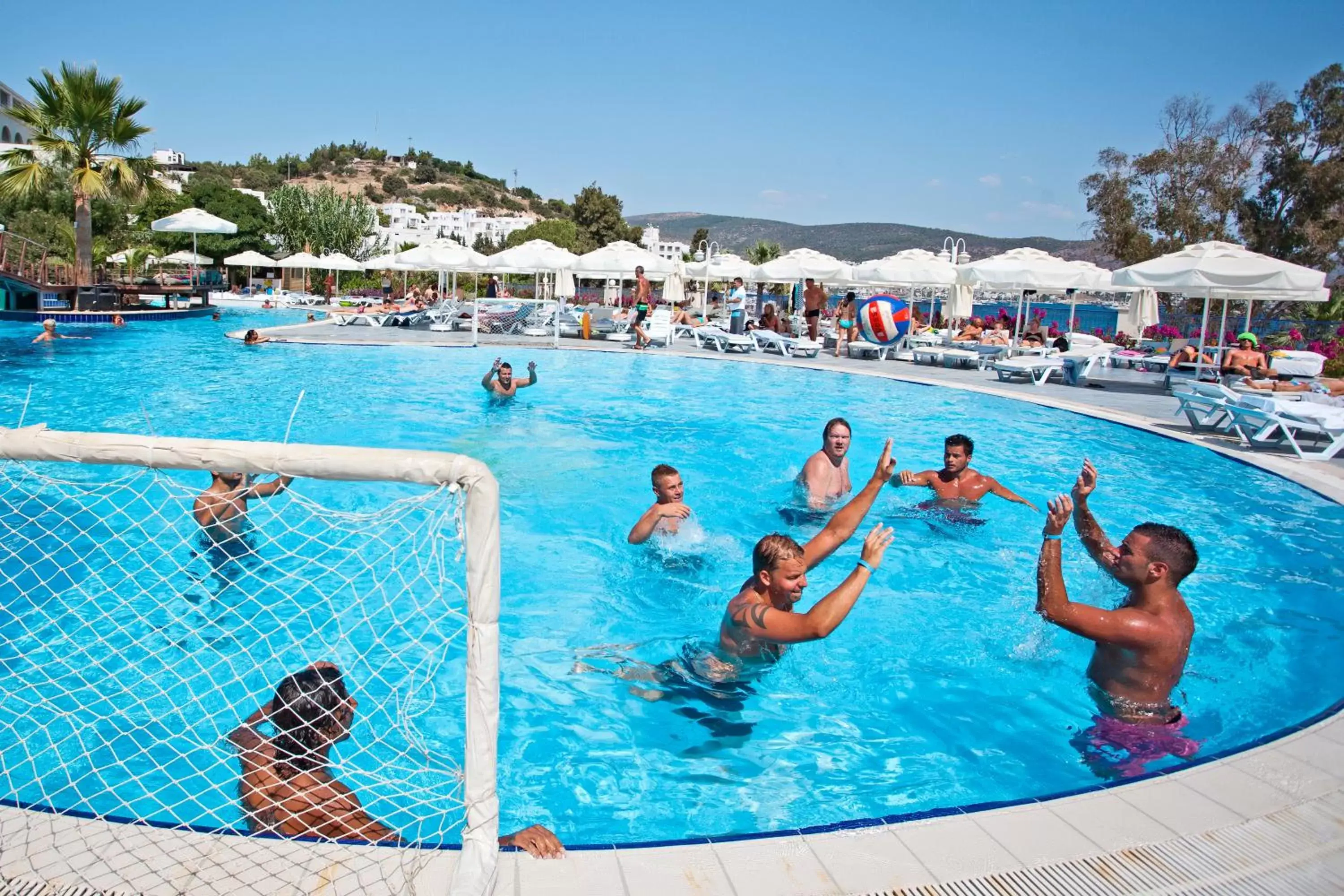 People, Swimming Pool in Salmakis Resort & Spa