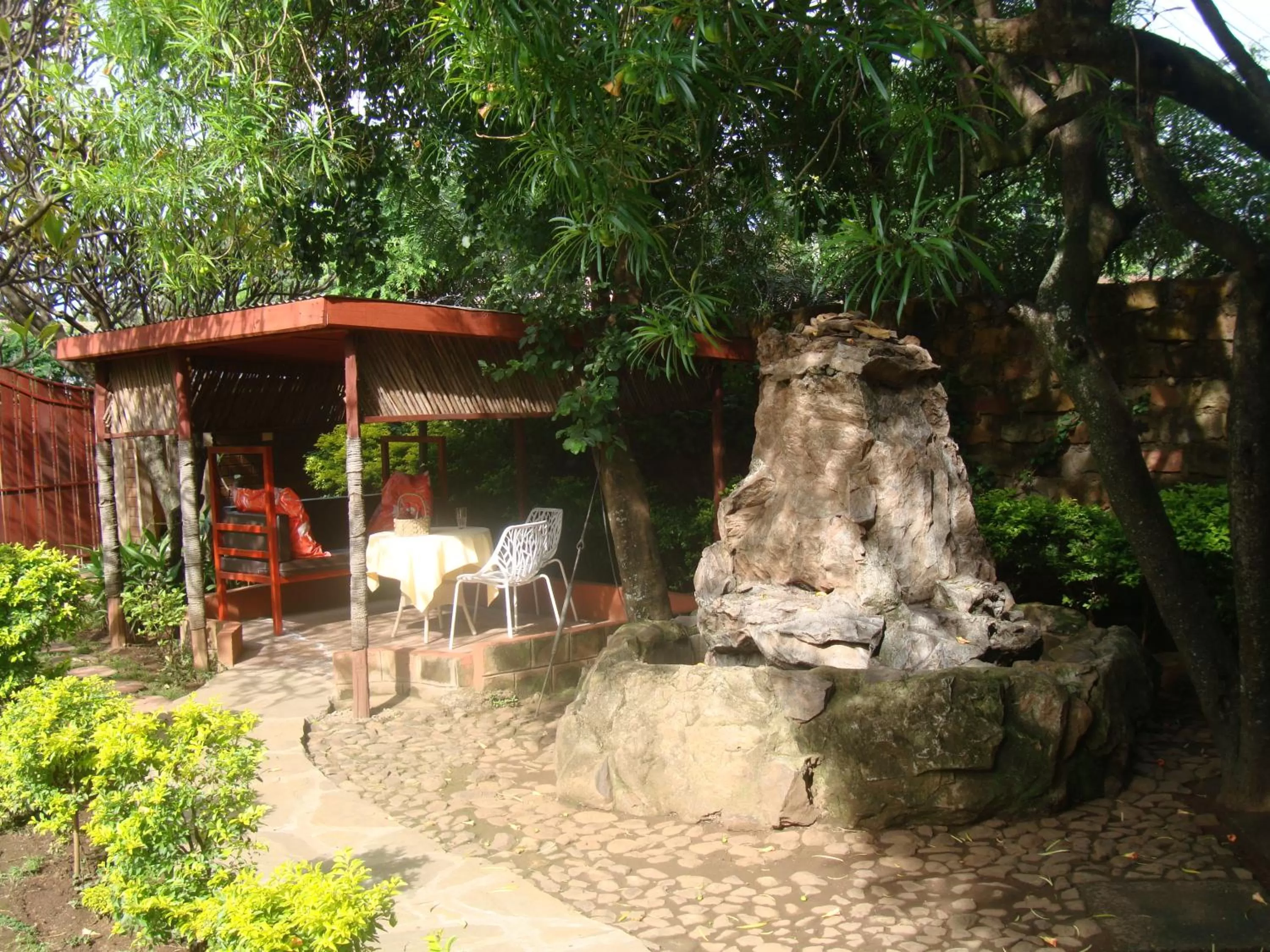 Garden in The Clarice House
