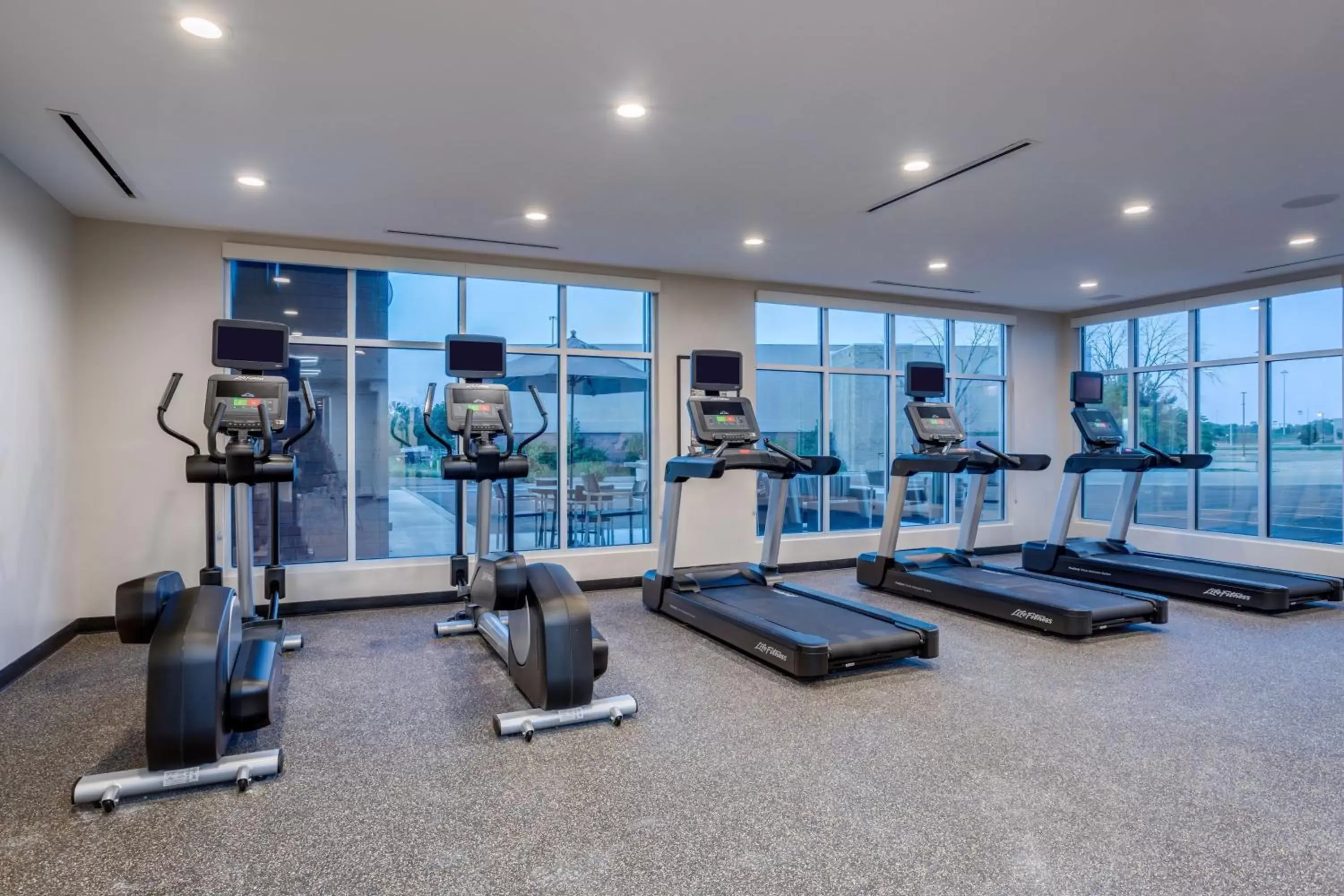 Fitness centre/facilities, Fitness Center/Facilities in TownePlace Suites by Marriott Chicago Waukegan Gurnee