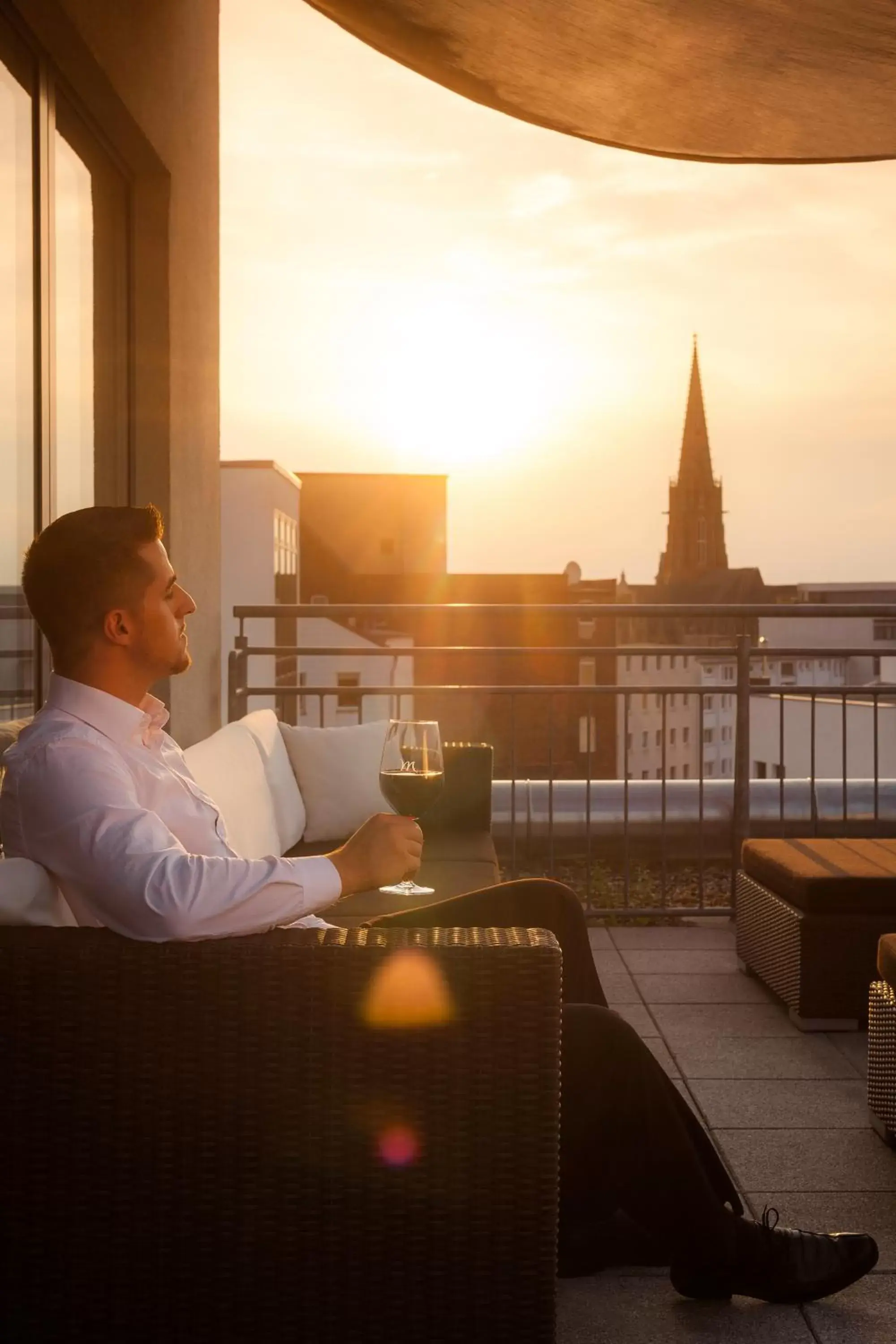 Balcony/Terrace in Mercure Hotel Hannover Mitte