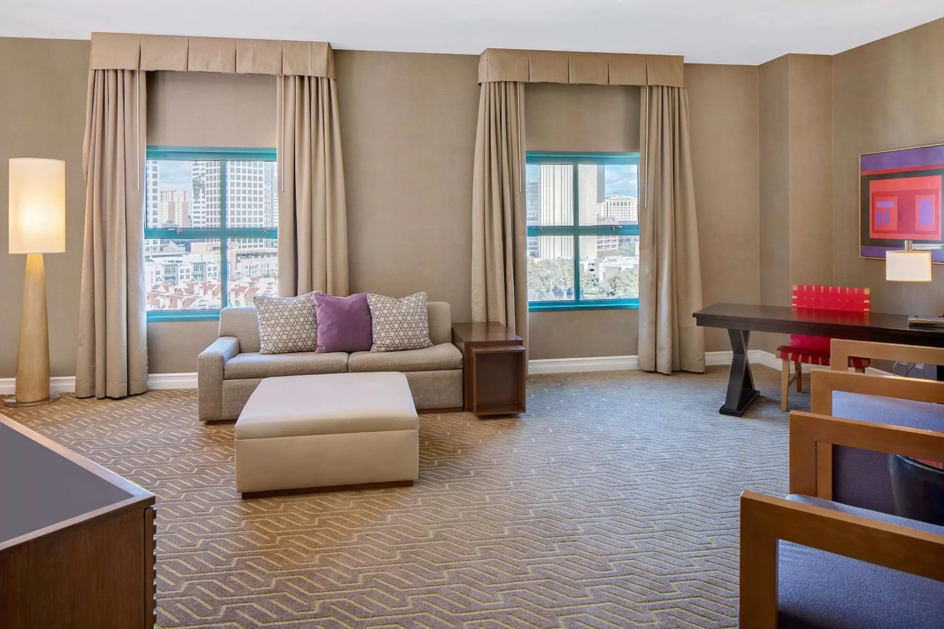 Bedroom, Seating Area in Embassy Suites by Hilton San Diego Bay Downtown