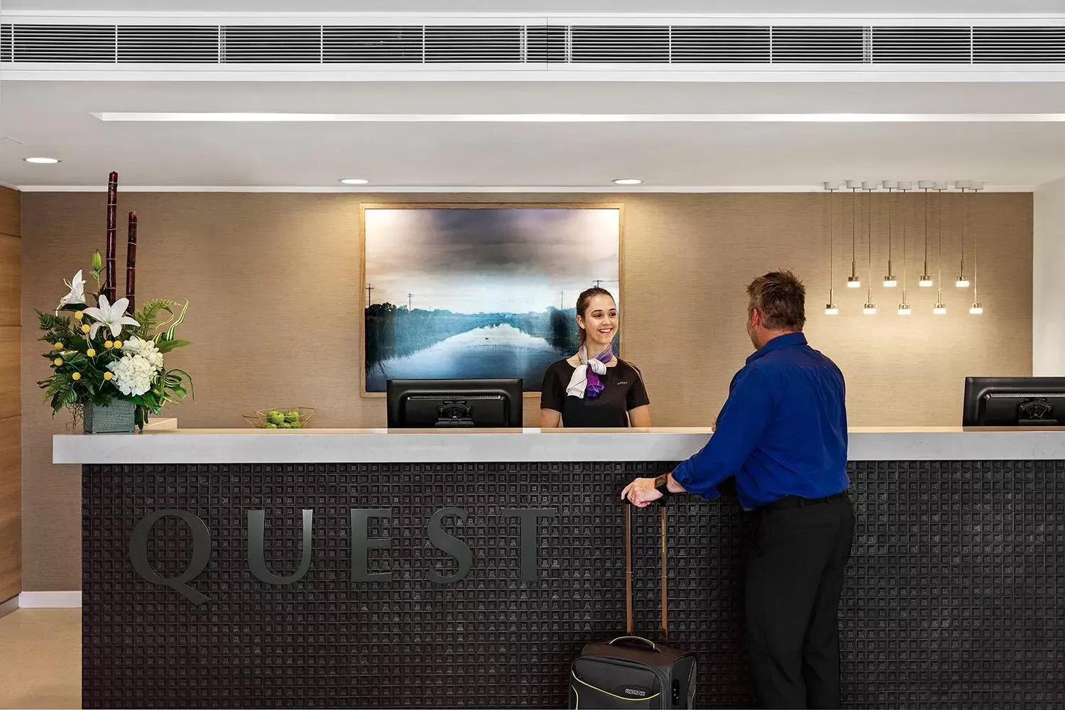Lobby or reception in Quest Griffith