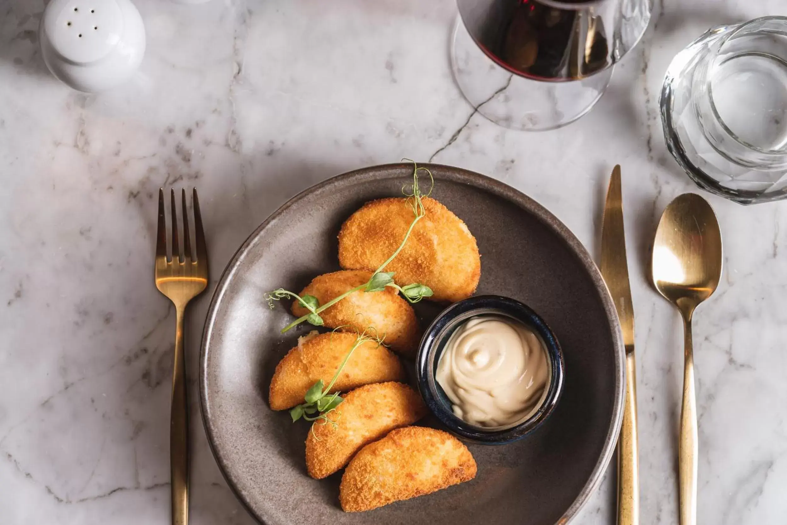 Food close-up in Pousada do Porto - Rua das Flores Food close-up in Pousada do Porto - Rua das Flores