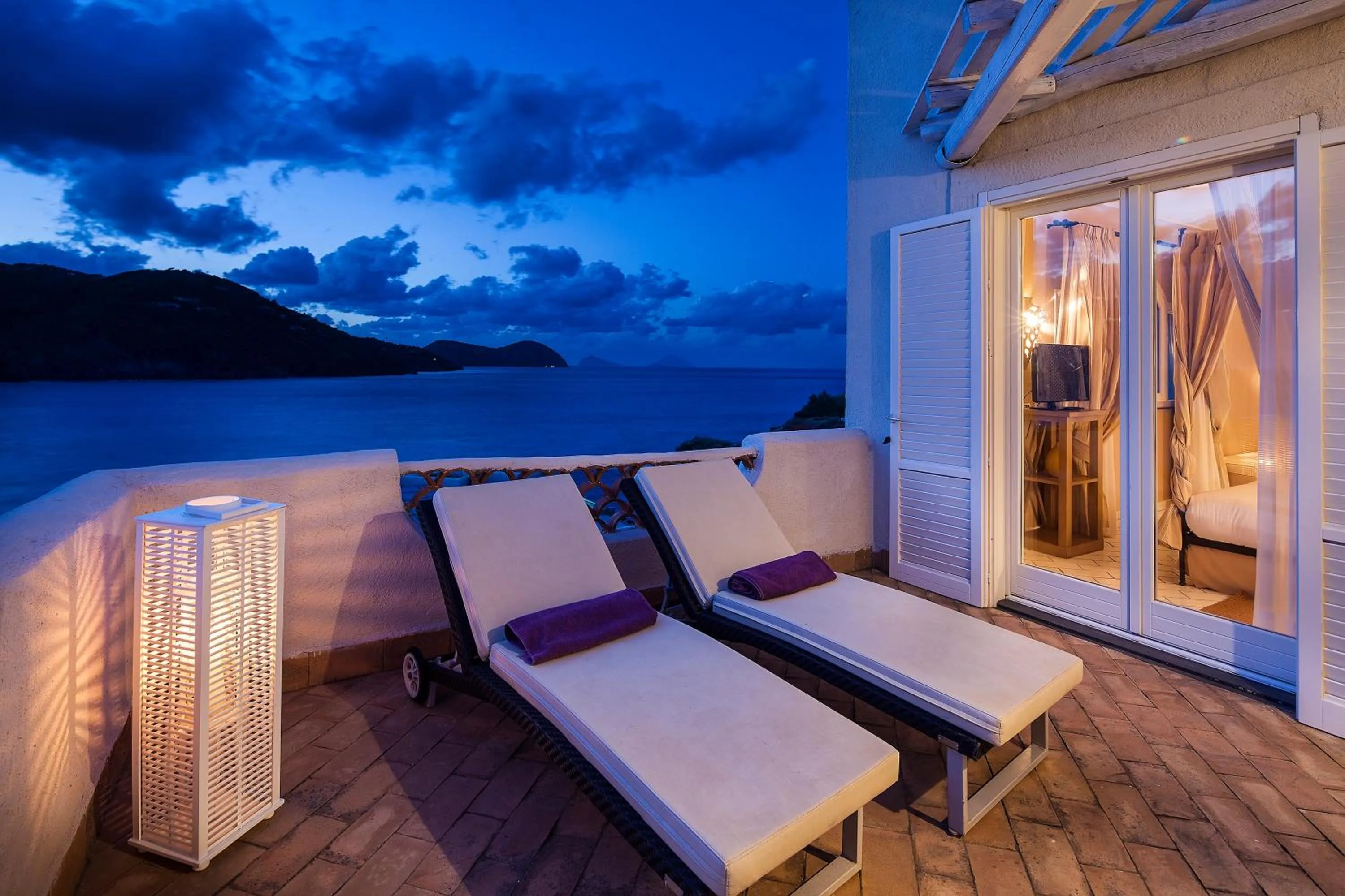 Night in Therasia Resort Sea and SPA - The Leading Hotels of the World