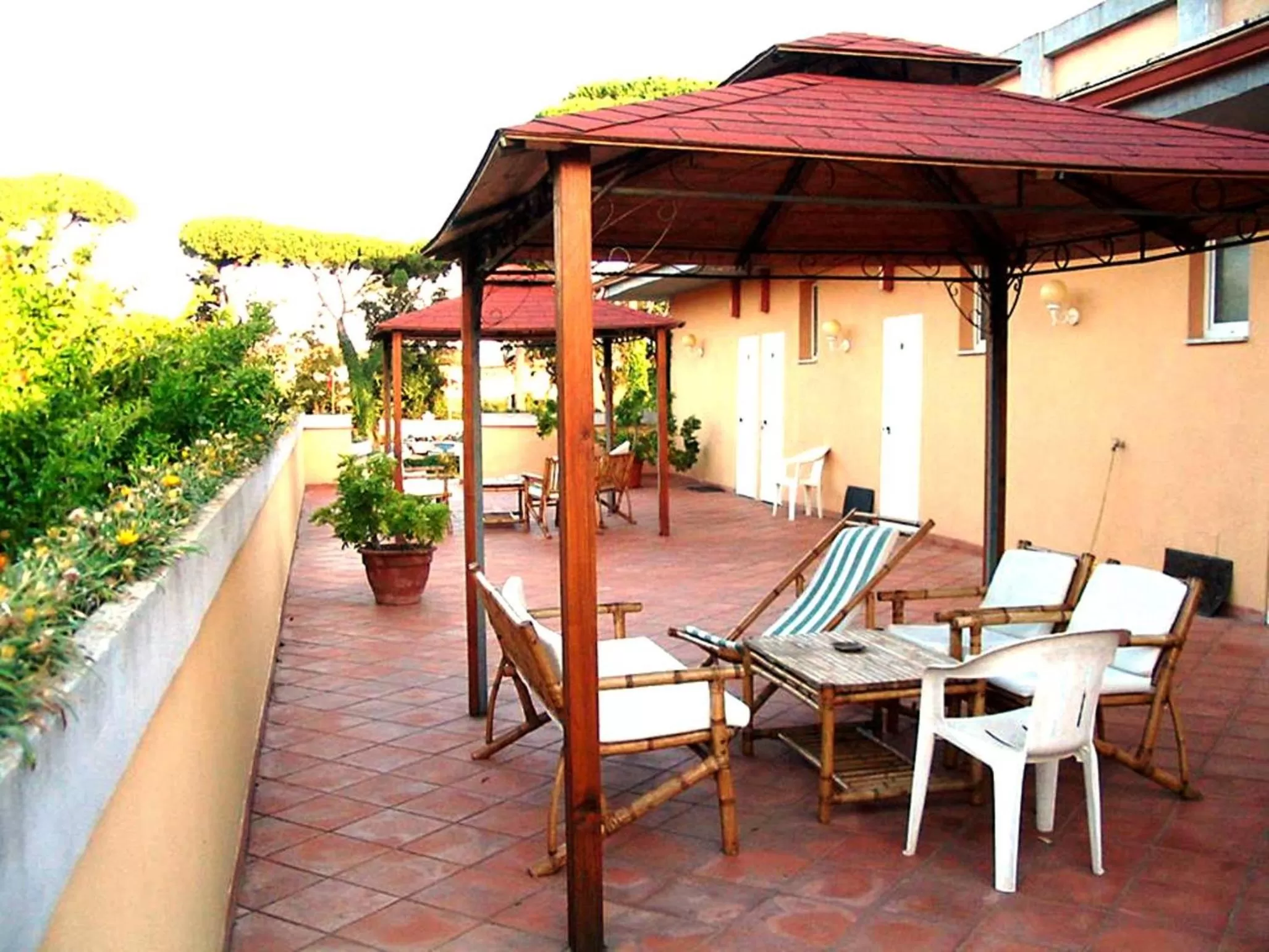 Patio in Hotel Parco Dei Principi
