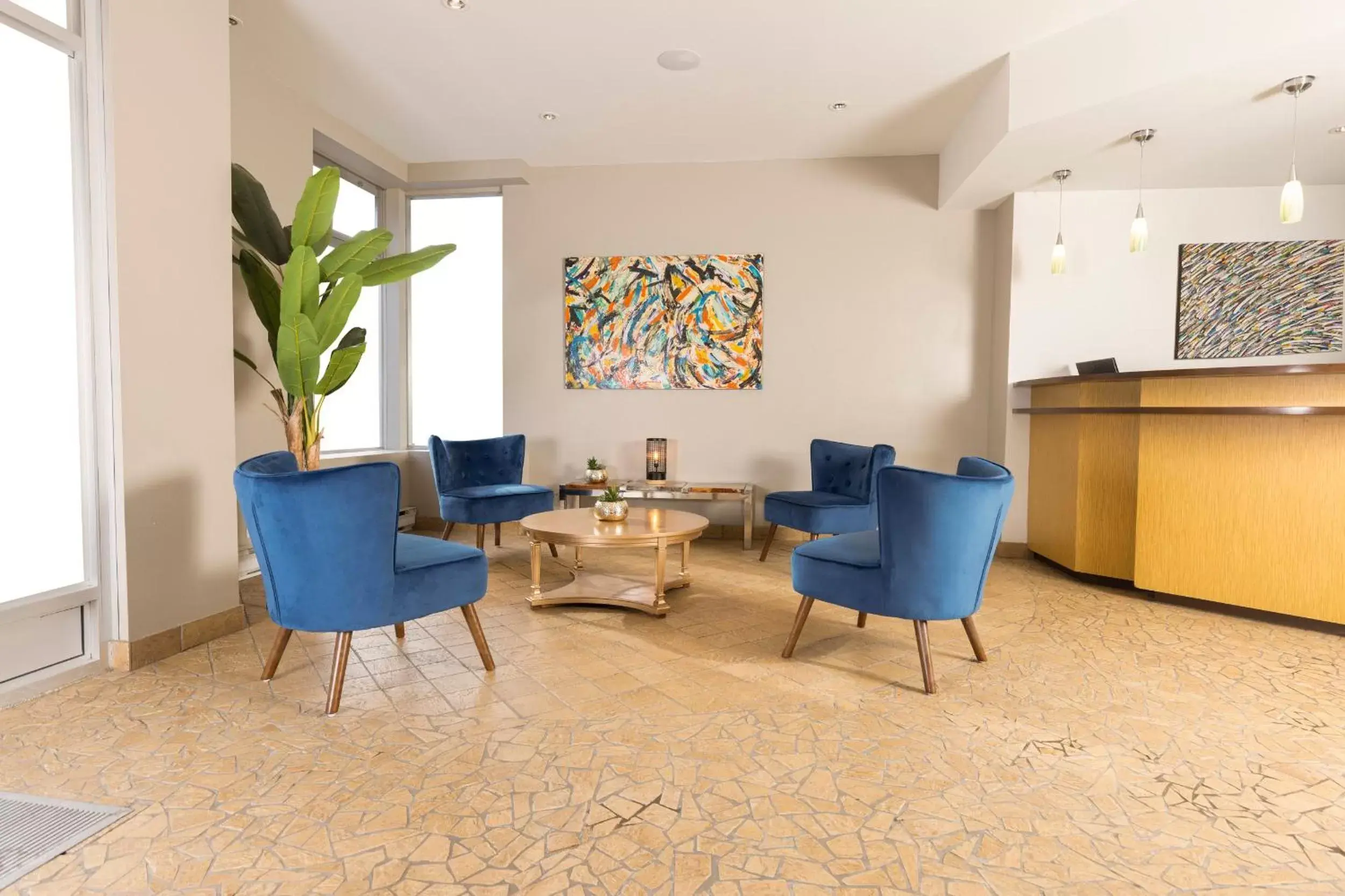 Lobby or reception in Hotel du Nord Lobby or reception in Hotel du Nord