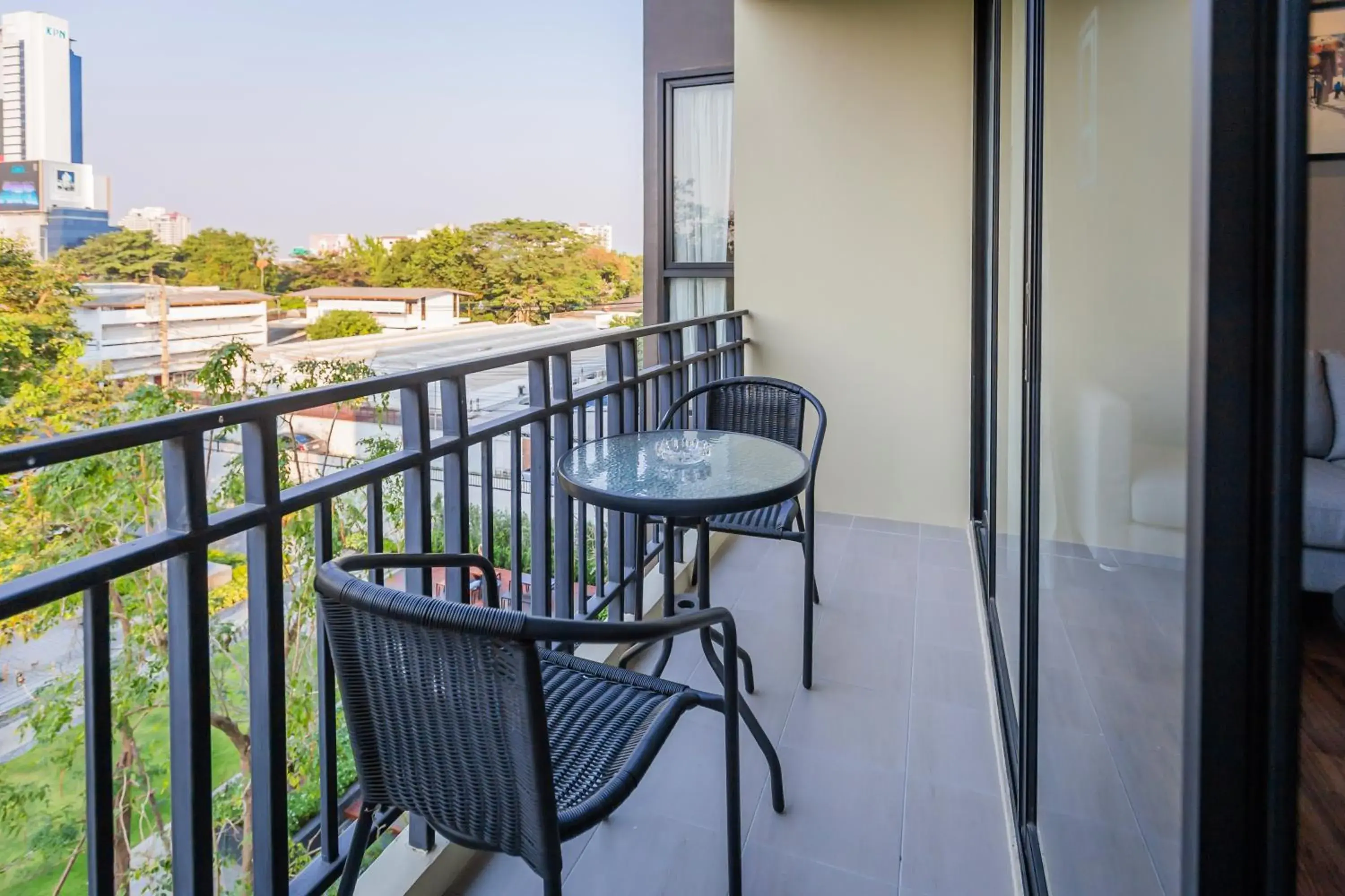 Balcony/Terrace in Amp Am House Bangkok Hotel